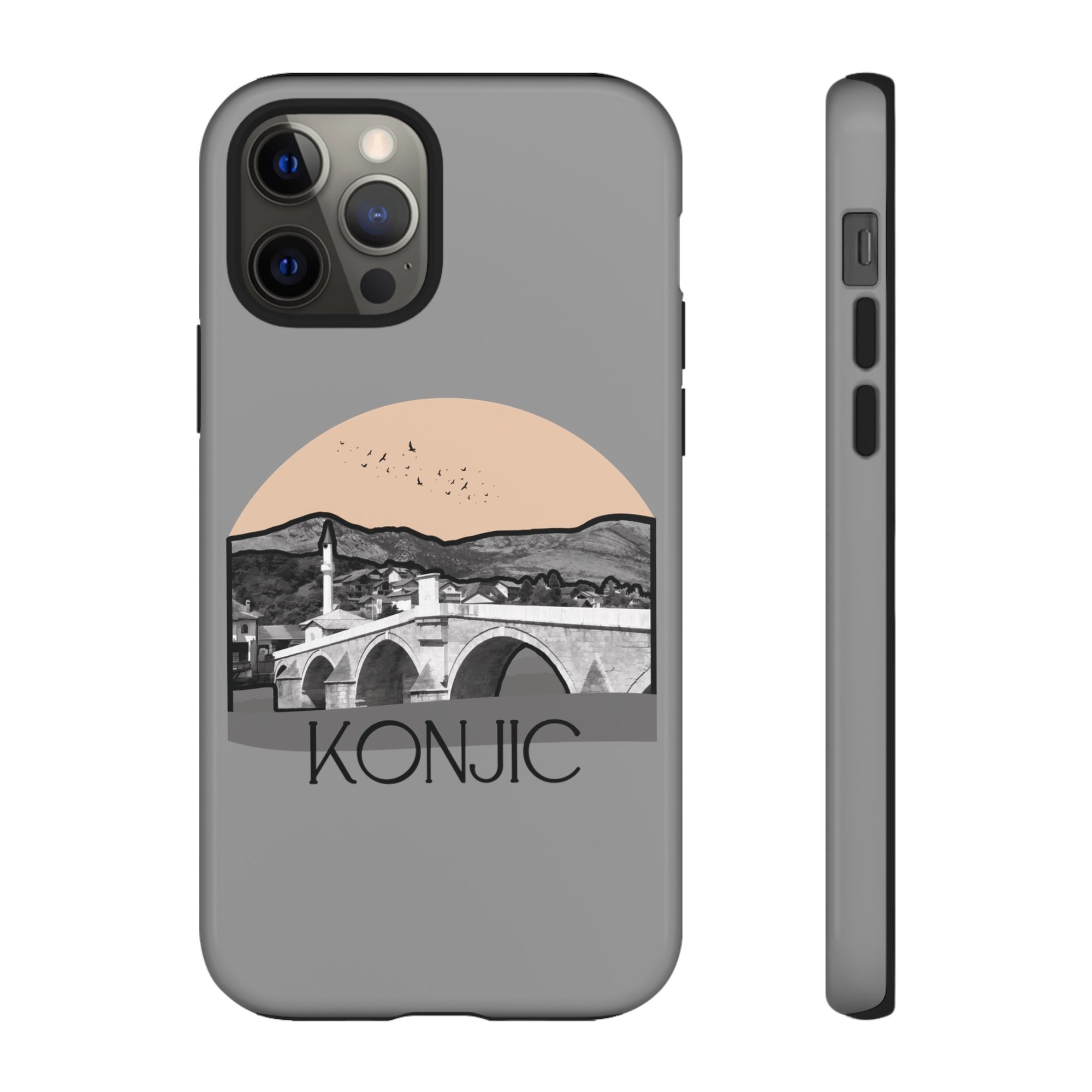 KONJIC Phone Case - Grey