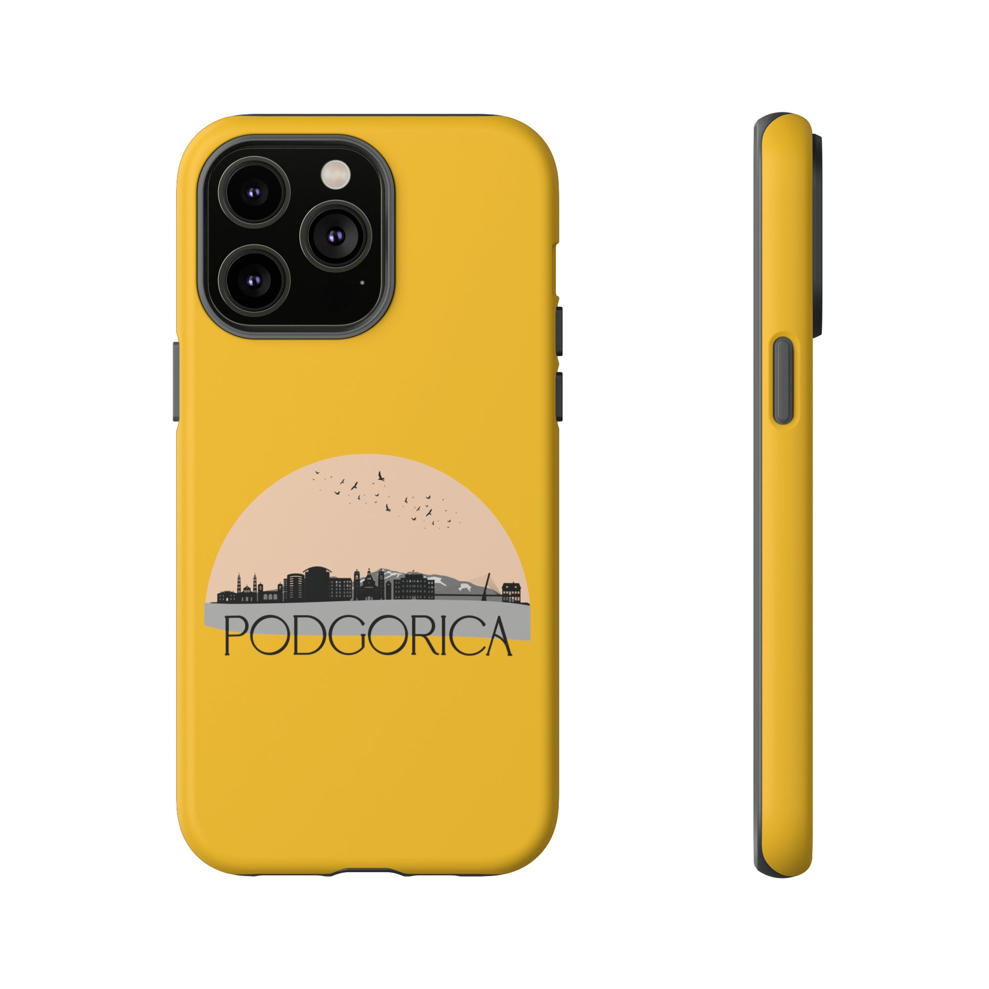 PODGORICA Phone Case - Yellow