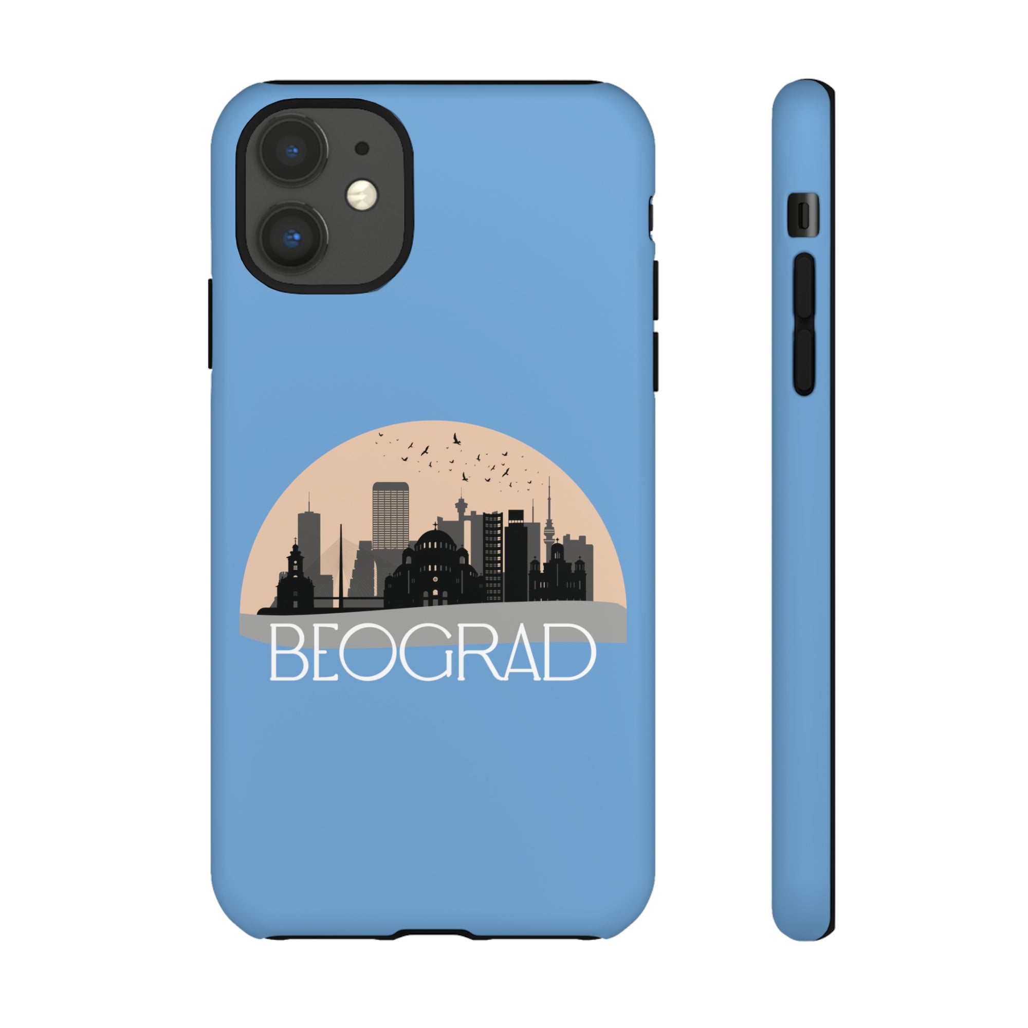 BEOGRAD Phone Case - Light Blue