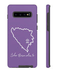 Šeher Bosno Volim Te Phone Case - Purple