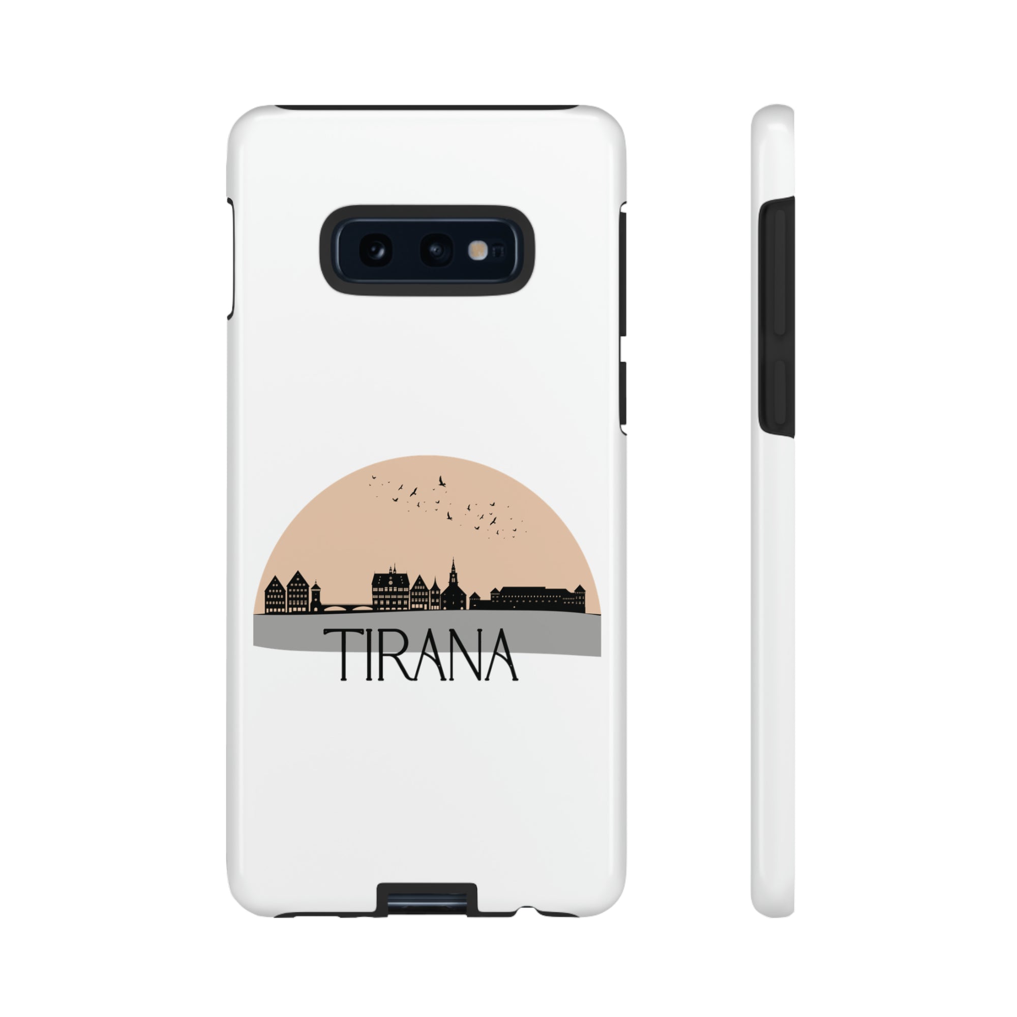 TIRANA Phone Case - White