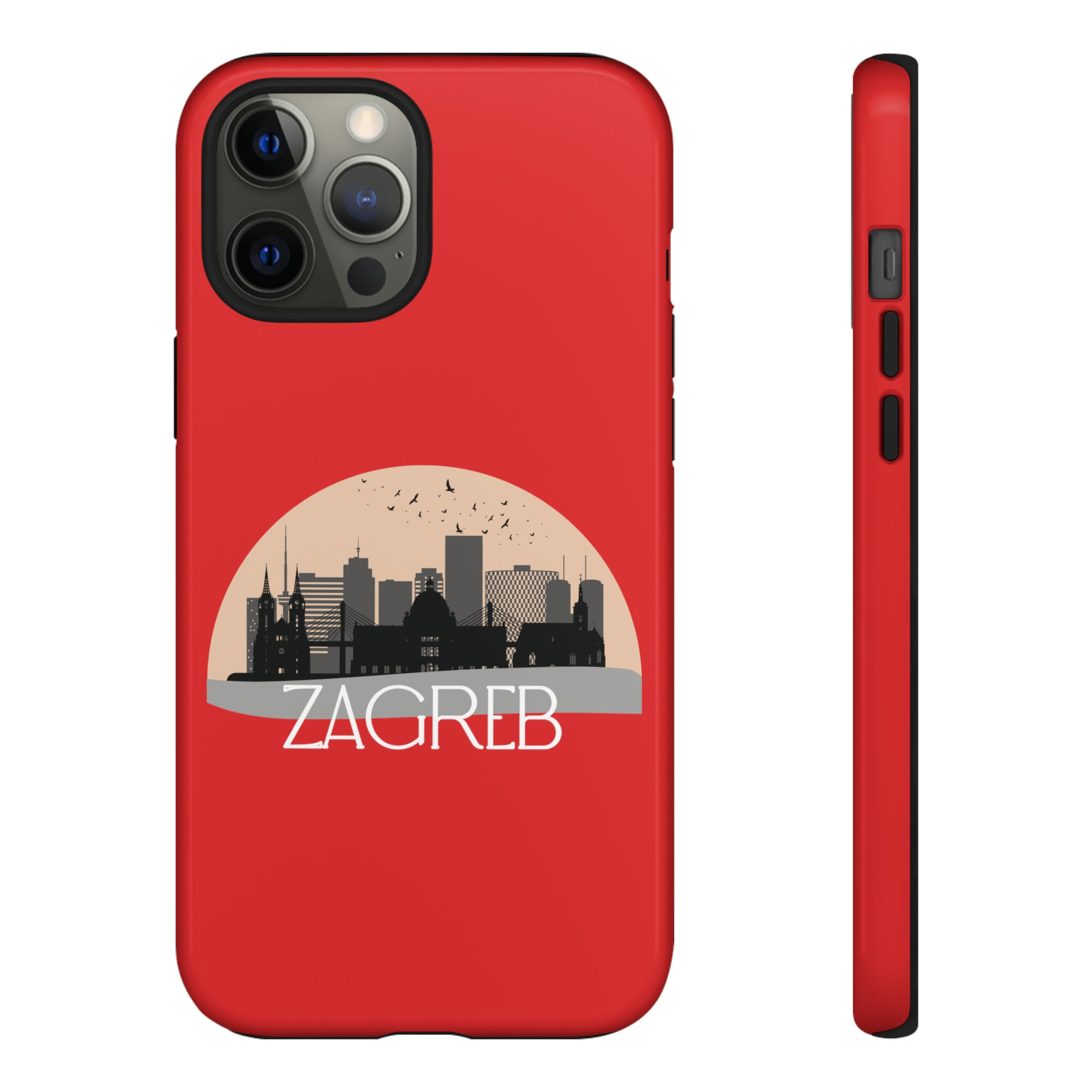 ZAGREB Phone Case - Red