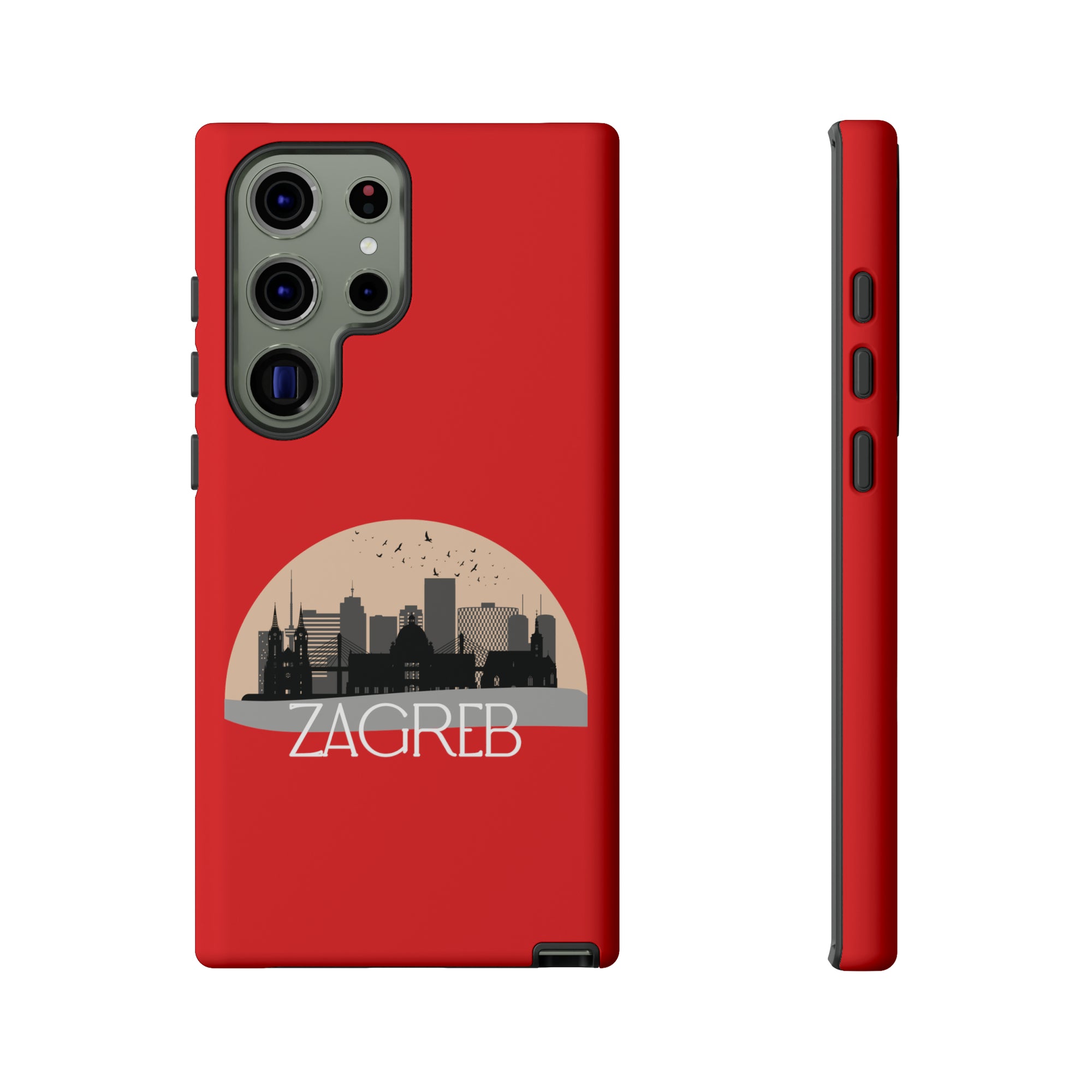 ZAGREB Phone Case - Red