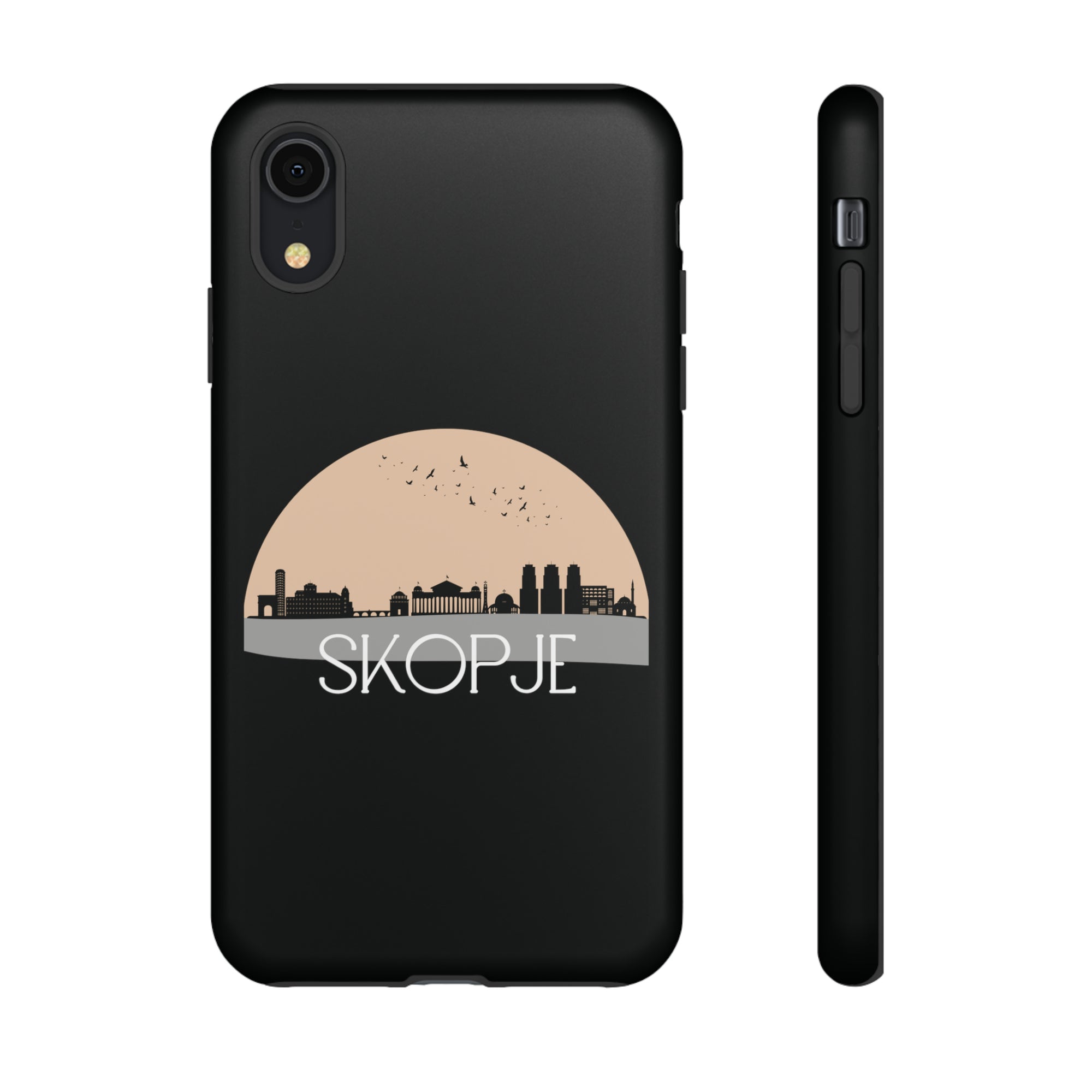 SKOPJE Phone Case - Black