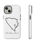 Šeher Bosno Volim Te Phone Case - White