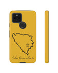 Šeher Bosno Volim Te Phone Case - Yellow