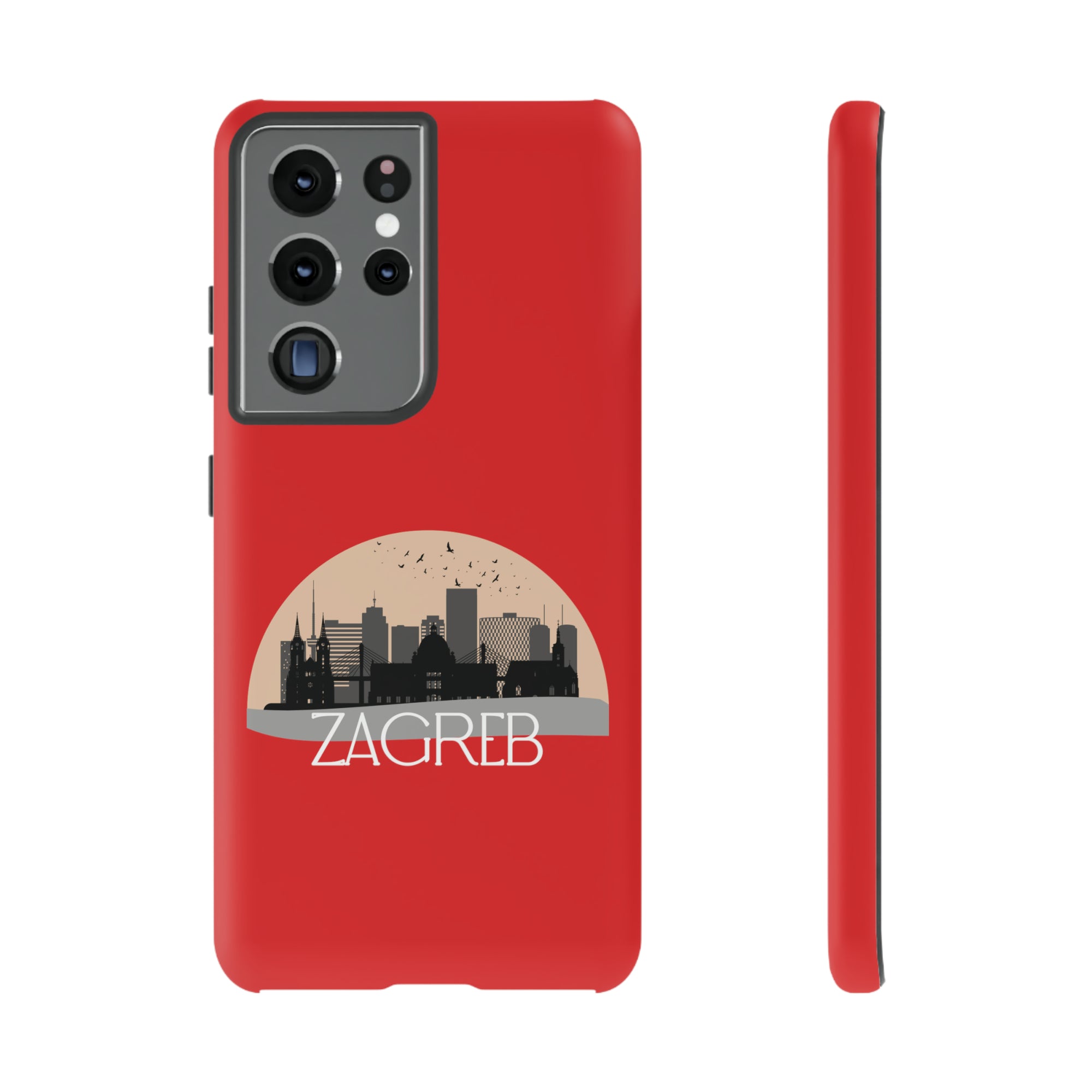 ZAGREB Phone Case - Red