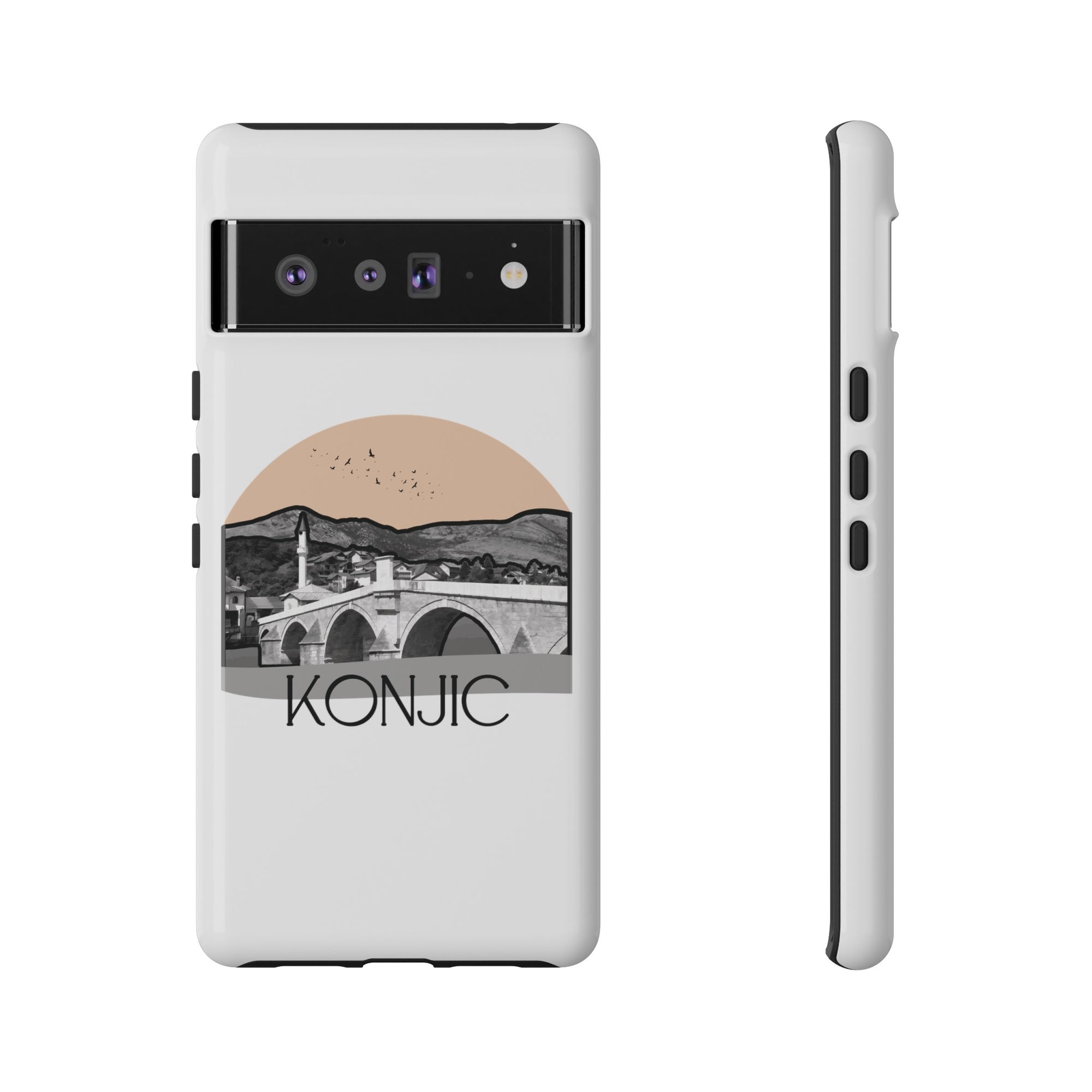 KONJIC Phone Case - White