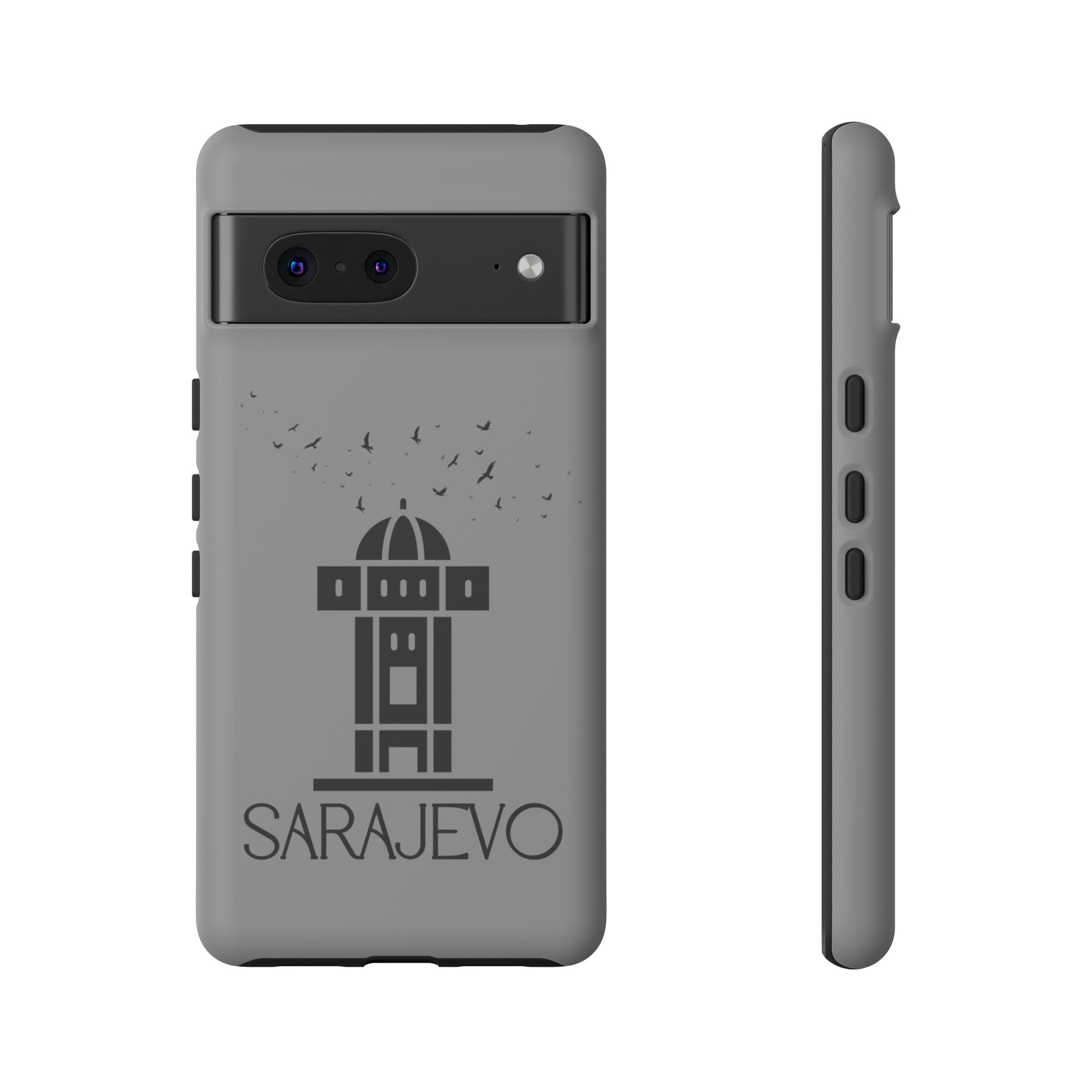 SARAJEVO SEBILJ Phone Case - Grey