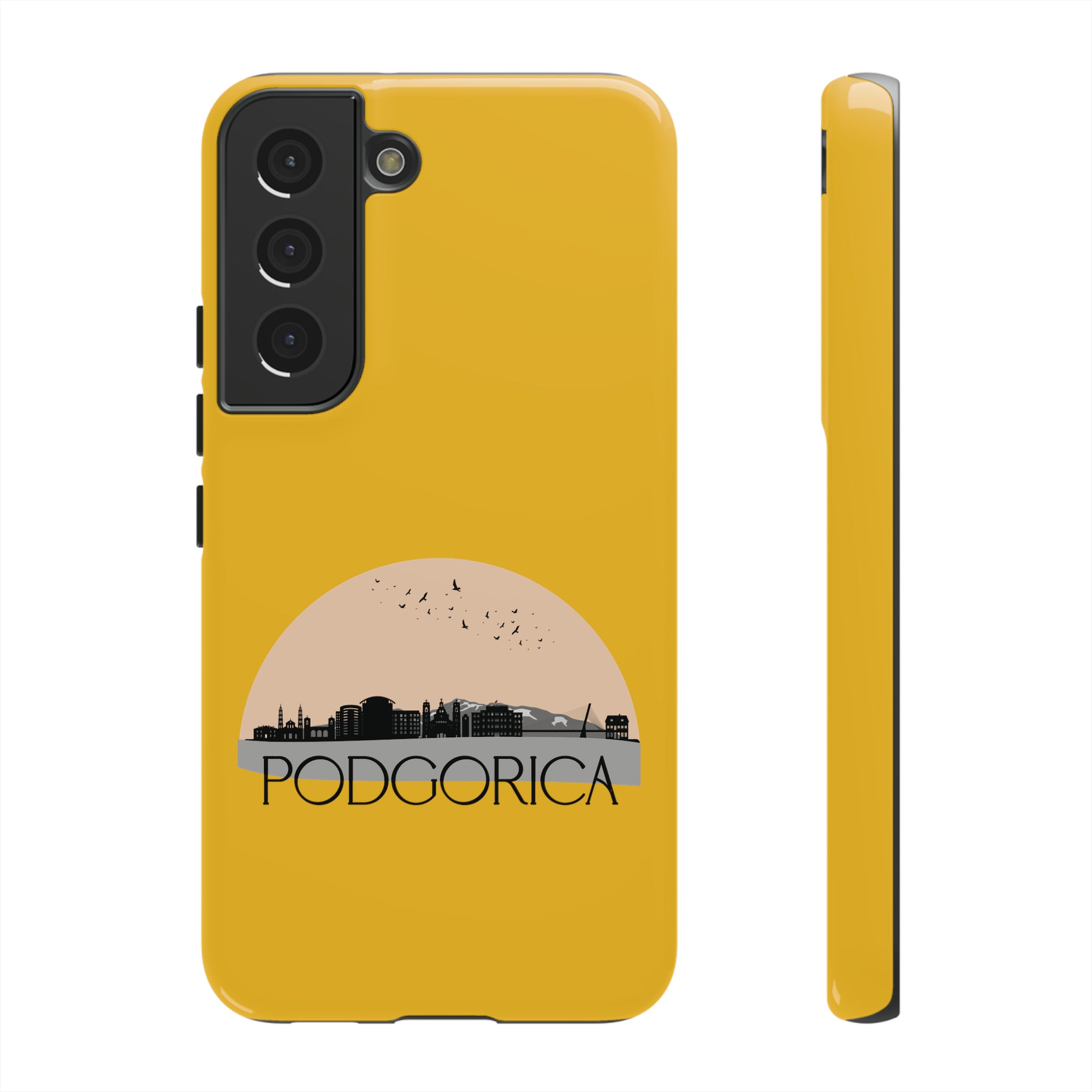 PODGORICA Phone Case - Yellow