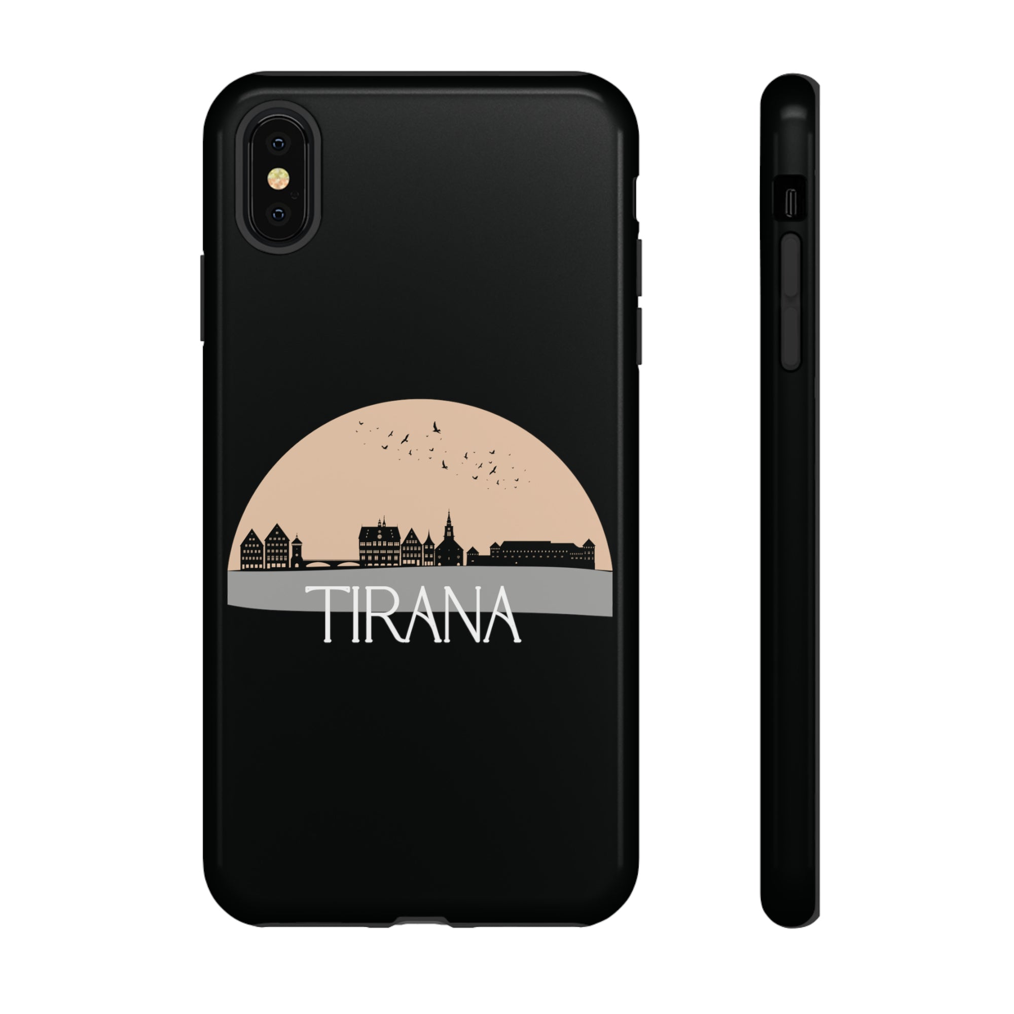 TIRANA Phone Case - Black