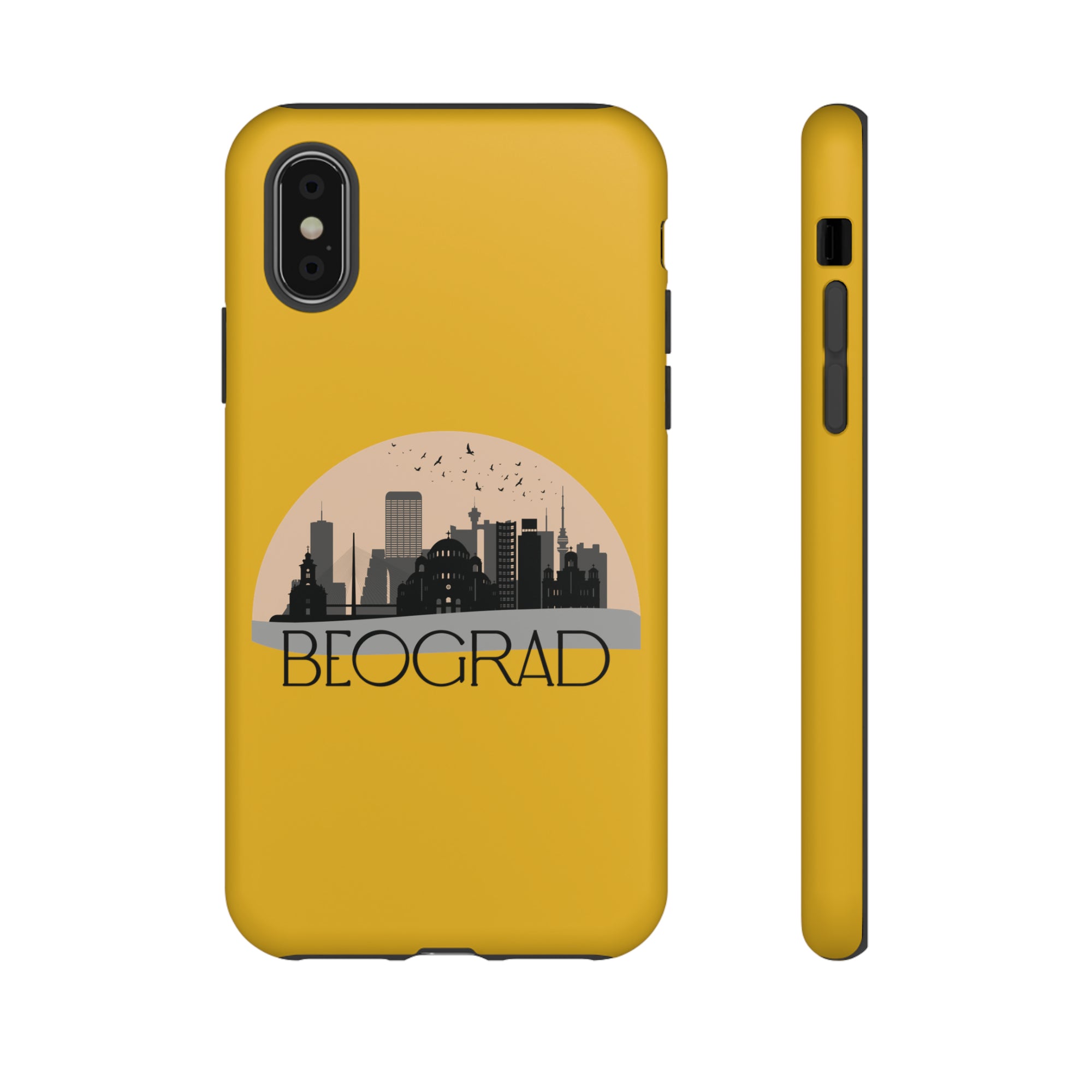 BEOGRAD Phone Case - Yellow