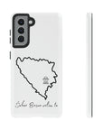 Šeher Bosno Volim Te Phone Case - White