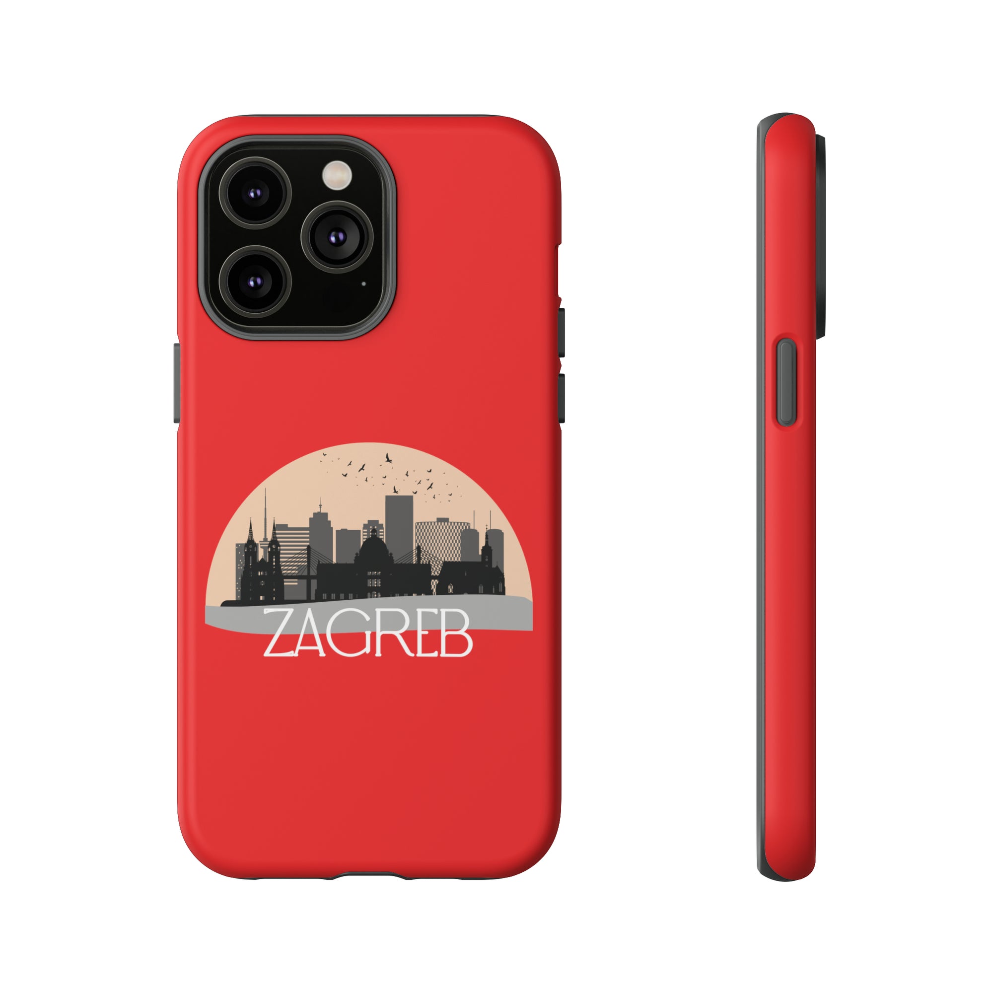 ZAGREB Phone Case - Red