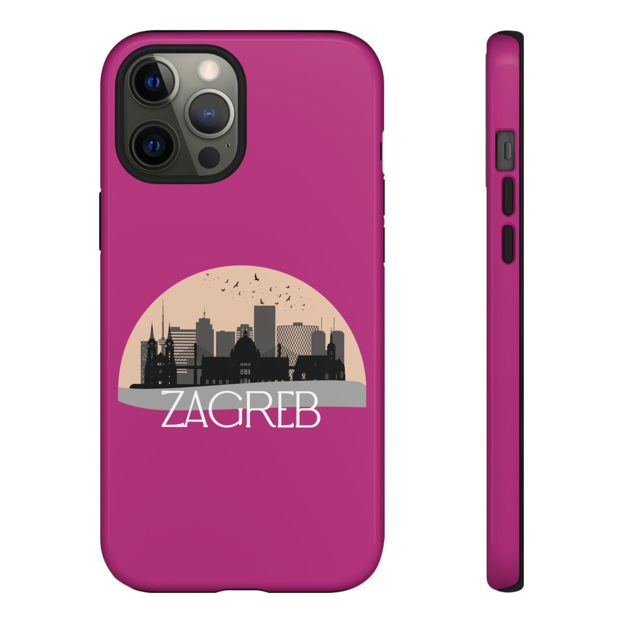 ZAGREB Phone Case - Pink