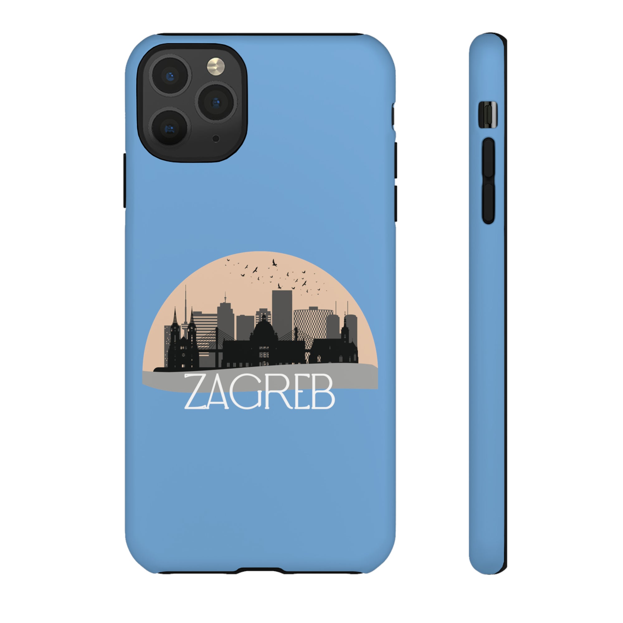 ZAGREB Phone Case - Light Blue