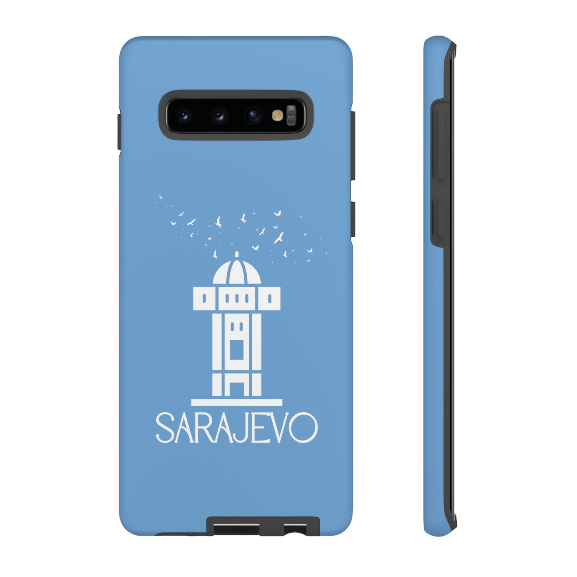 SARAJEVO SEBILJ Phone Case - Light Blue