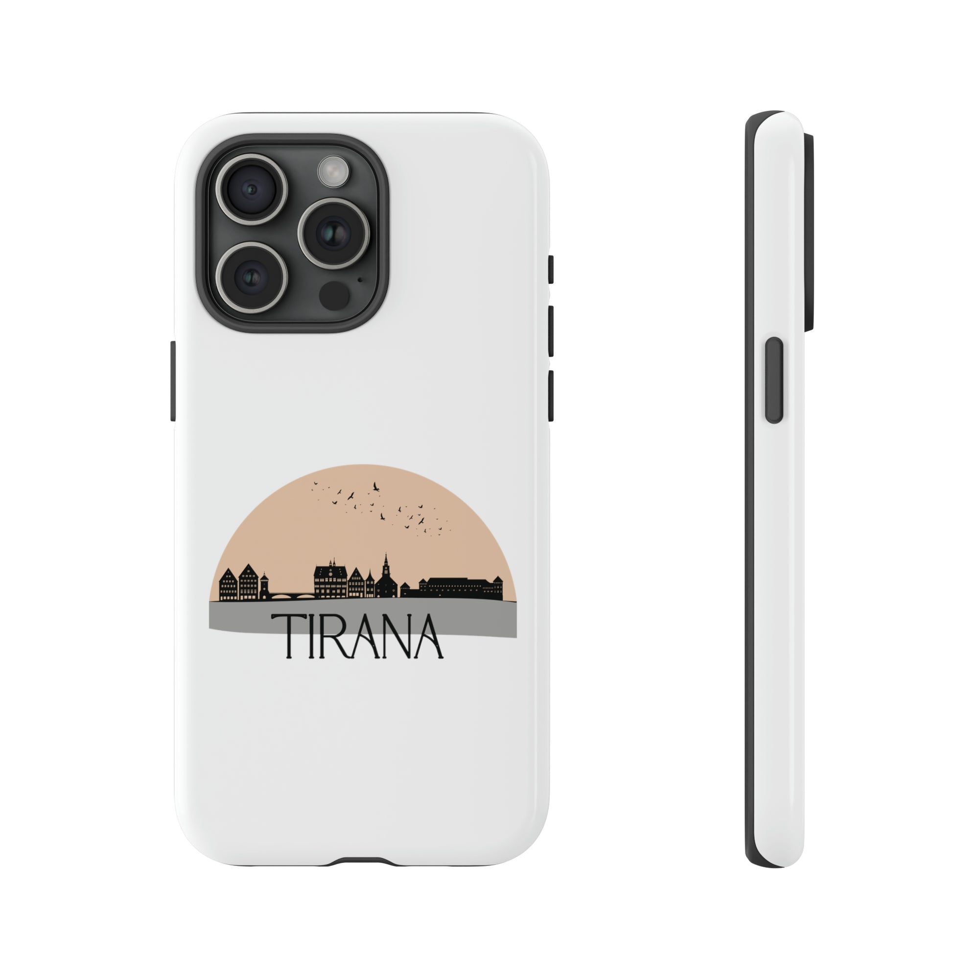 TIRANA Phone Case - White