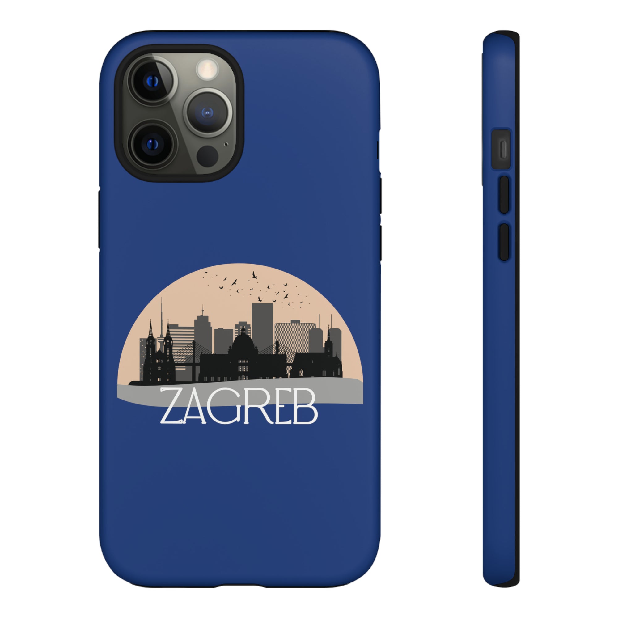 ZAGREB Phone Case - Blue