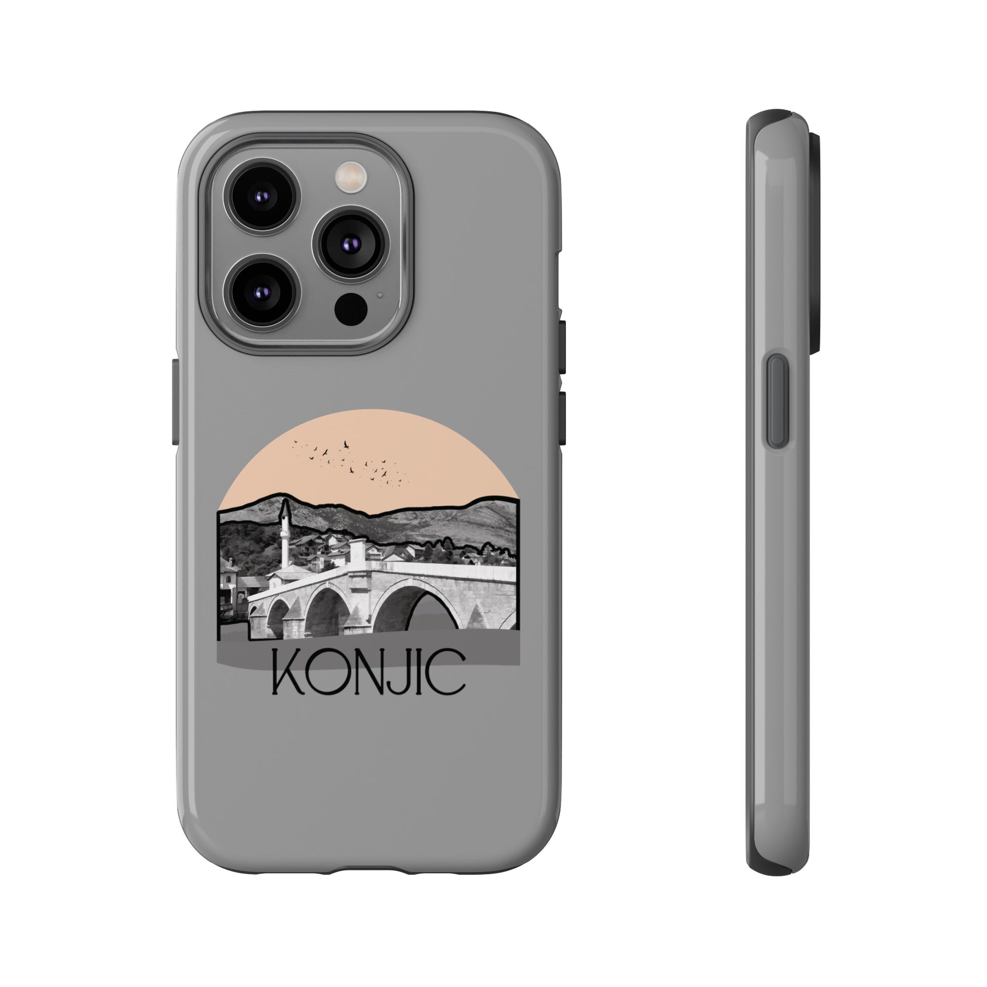 KONJIC Phone Case - Grey