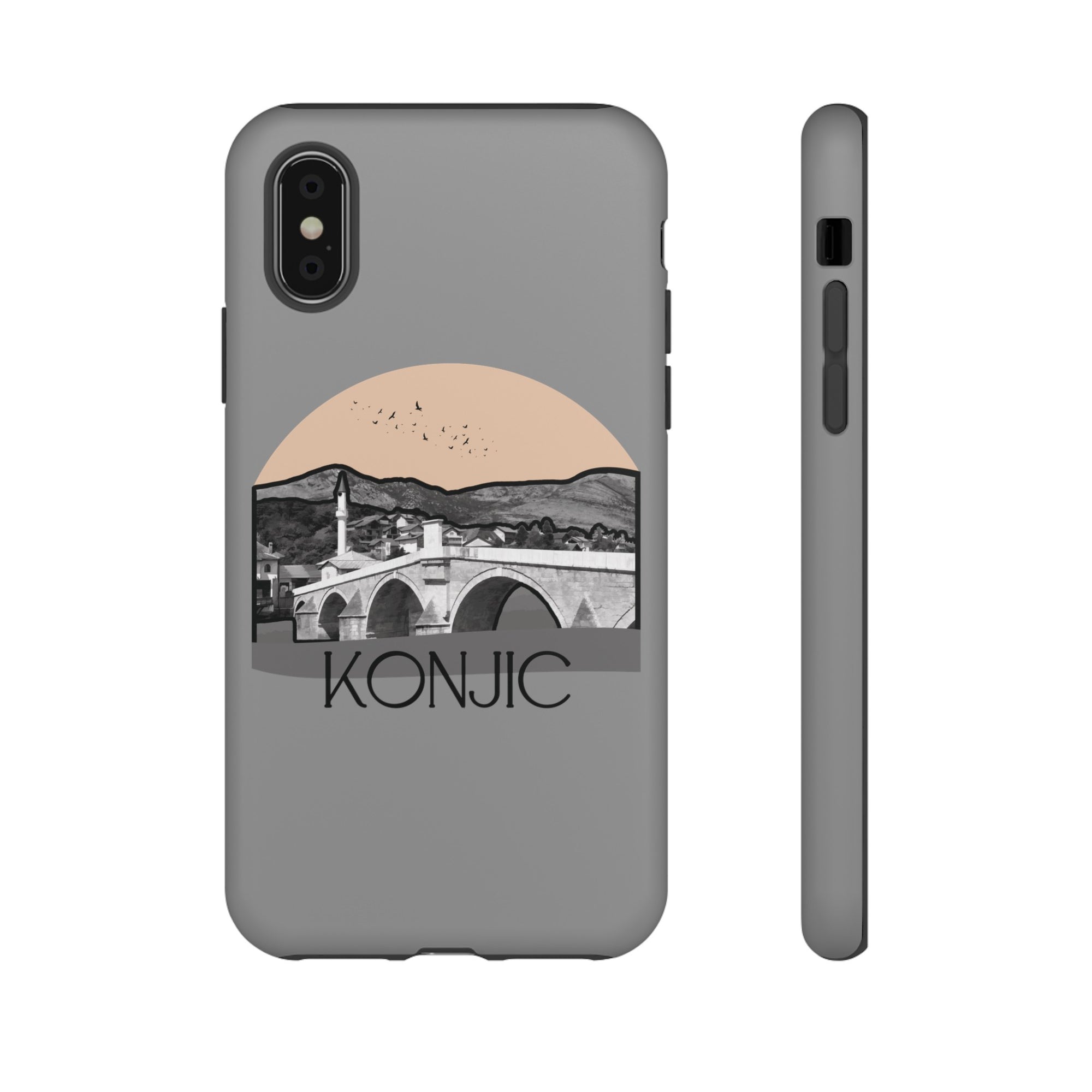 KONJIC Phone Case - Grey