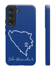 Šeher Bosno Volim Te Phone Case - Blue