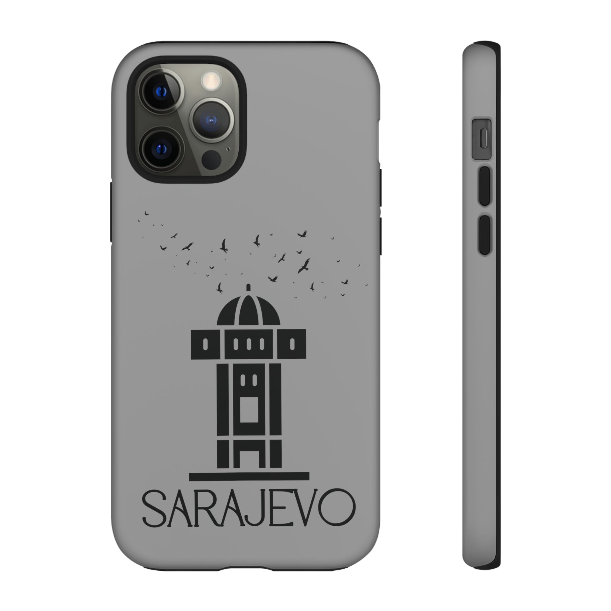 SARAJEVO SEBILJ Phone Case - Grey