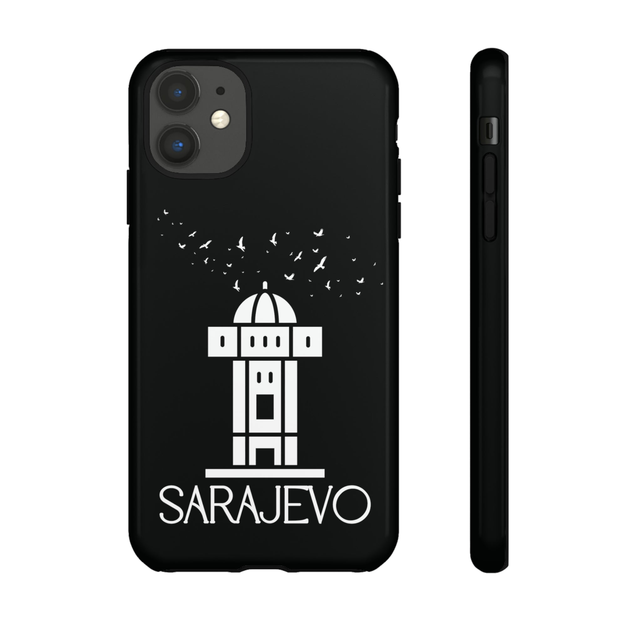 SARAJEVO SEBILJ Phone Case - Black