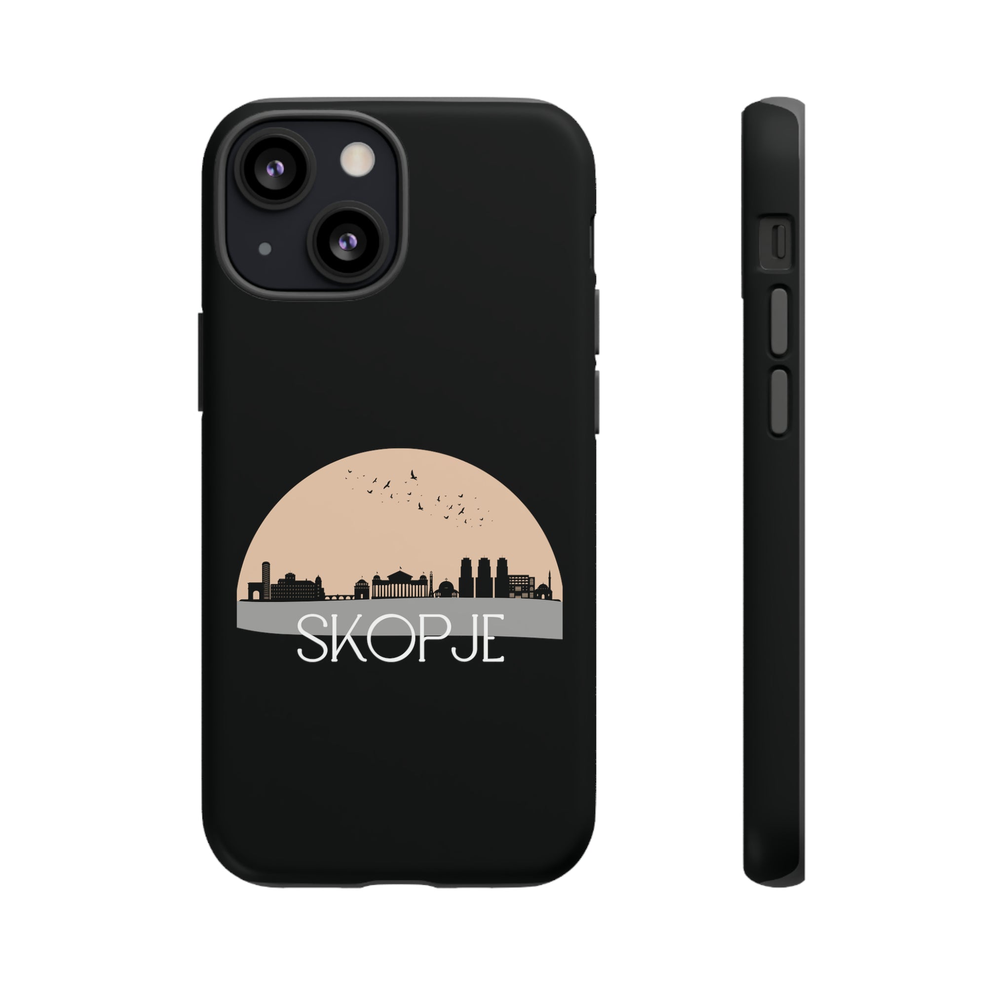 SKOPJE Phone Case - Black