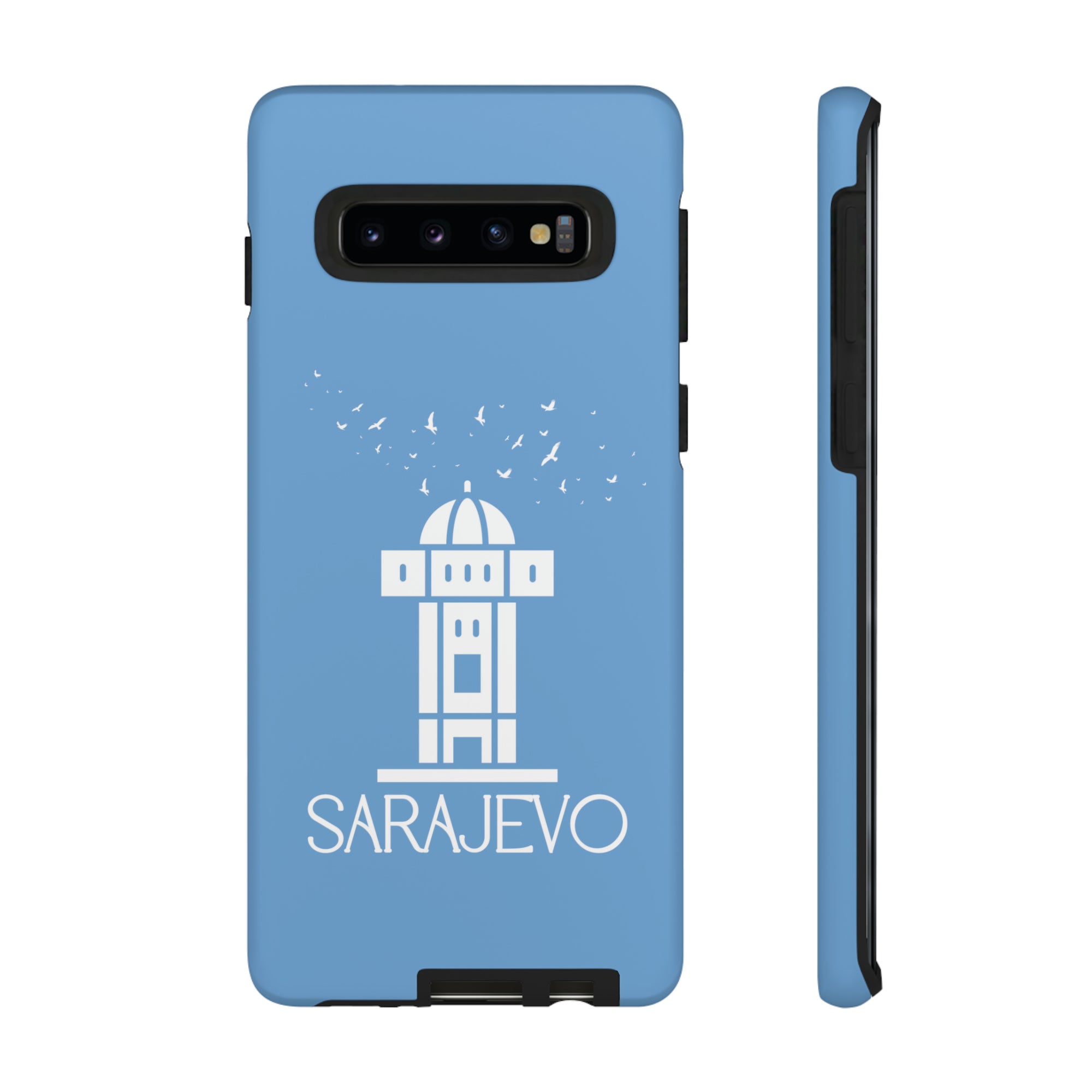 SARAJEVO SEBILJ Phone Case - Light Blue