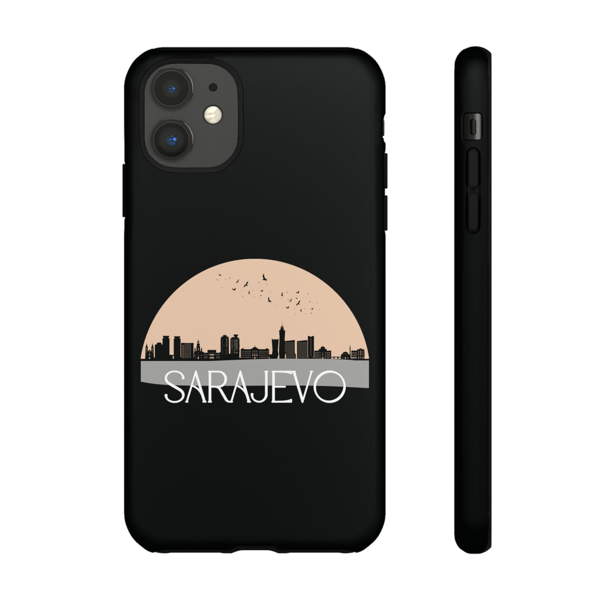 SARAJEVO Phone Case - Black