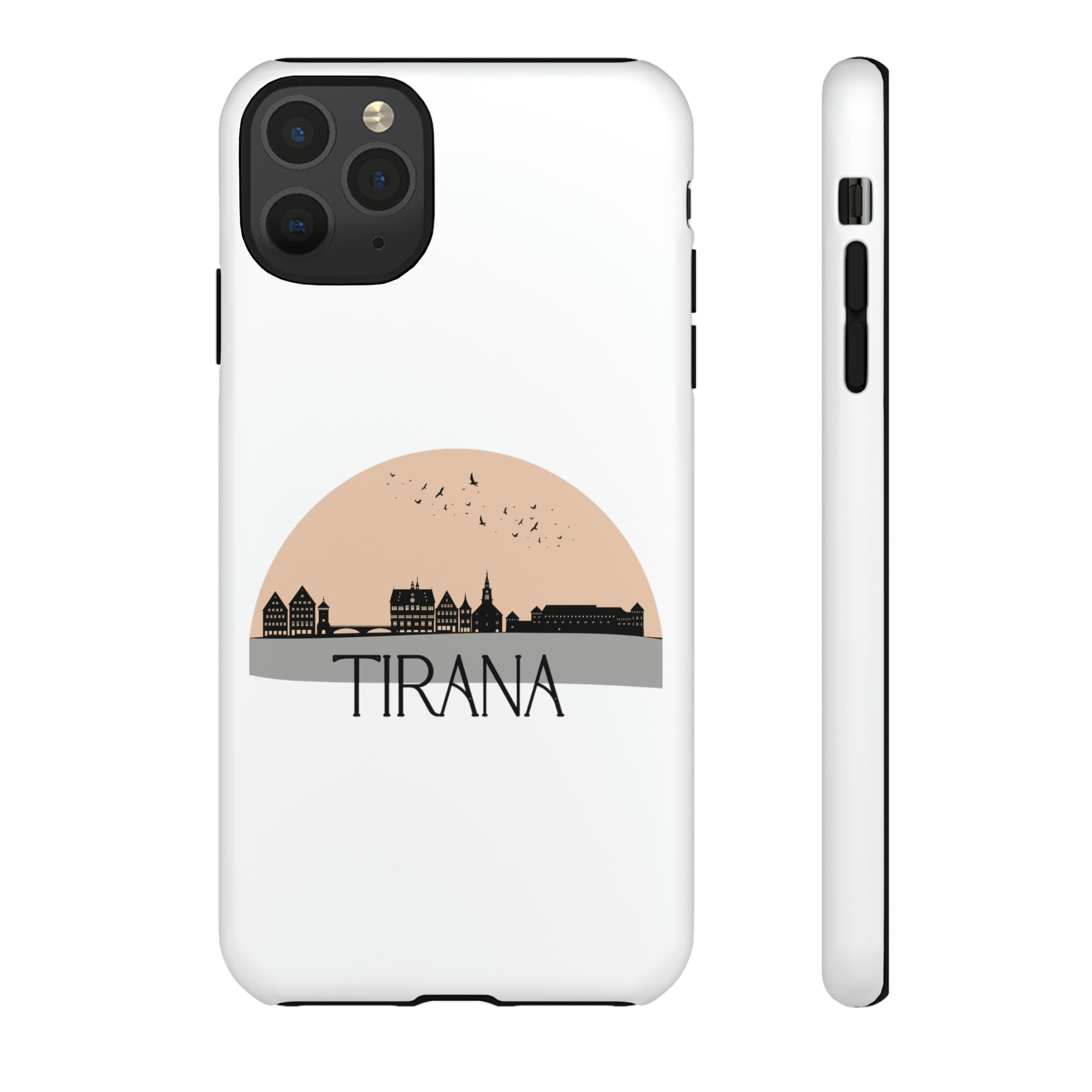 TIRANA Phone Case - White