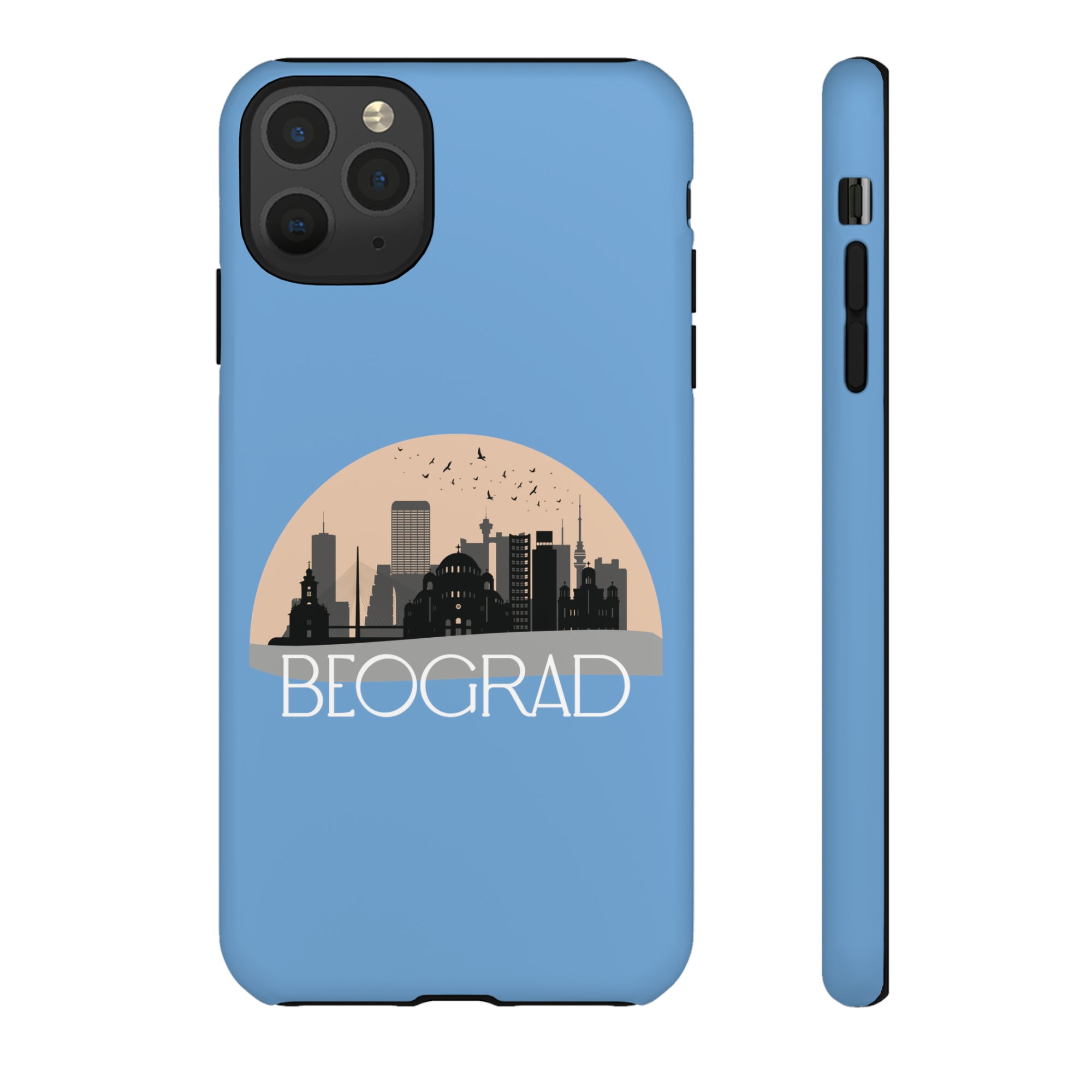 BEOGRAD Phone Case - Light Blue