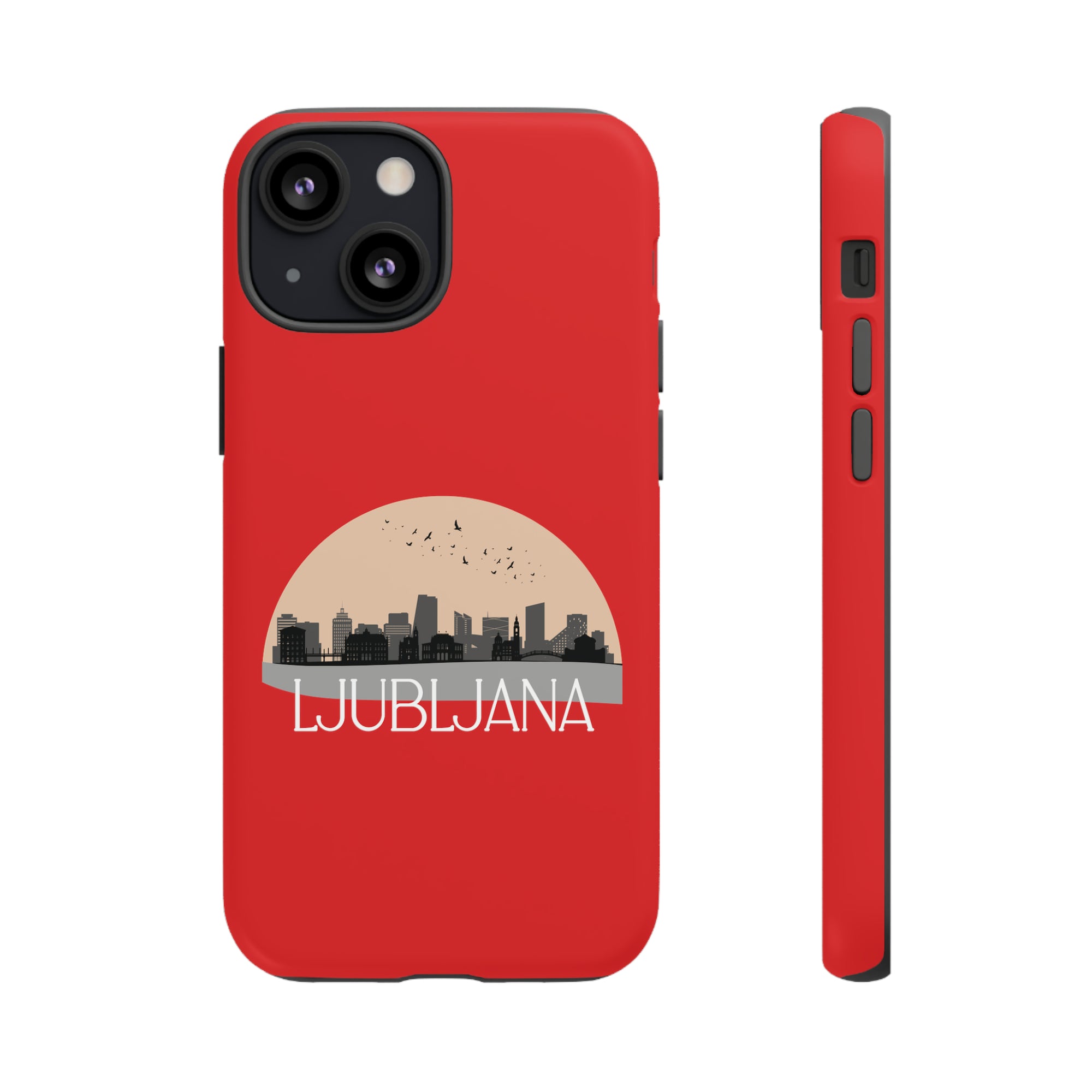 LJUBLJANA Phone Case - Red