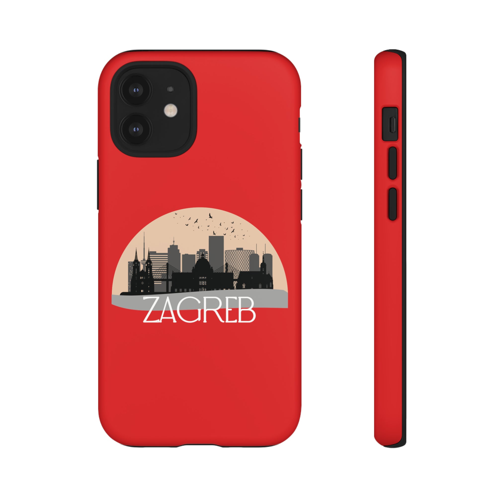 ZAGREB Phone Case - Red