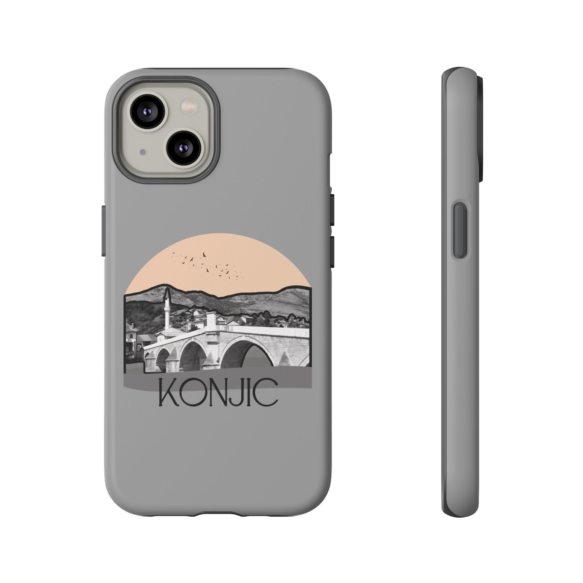 KONJIC Phone Case - Grey