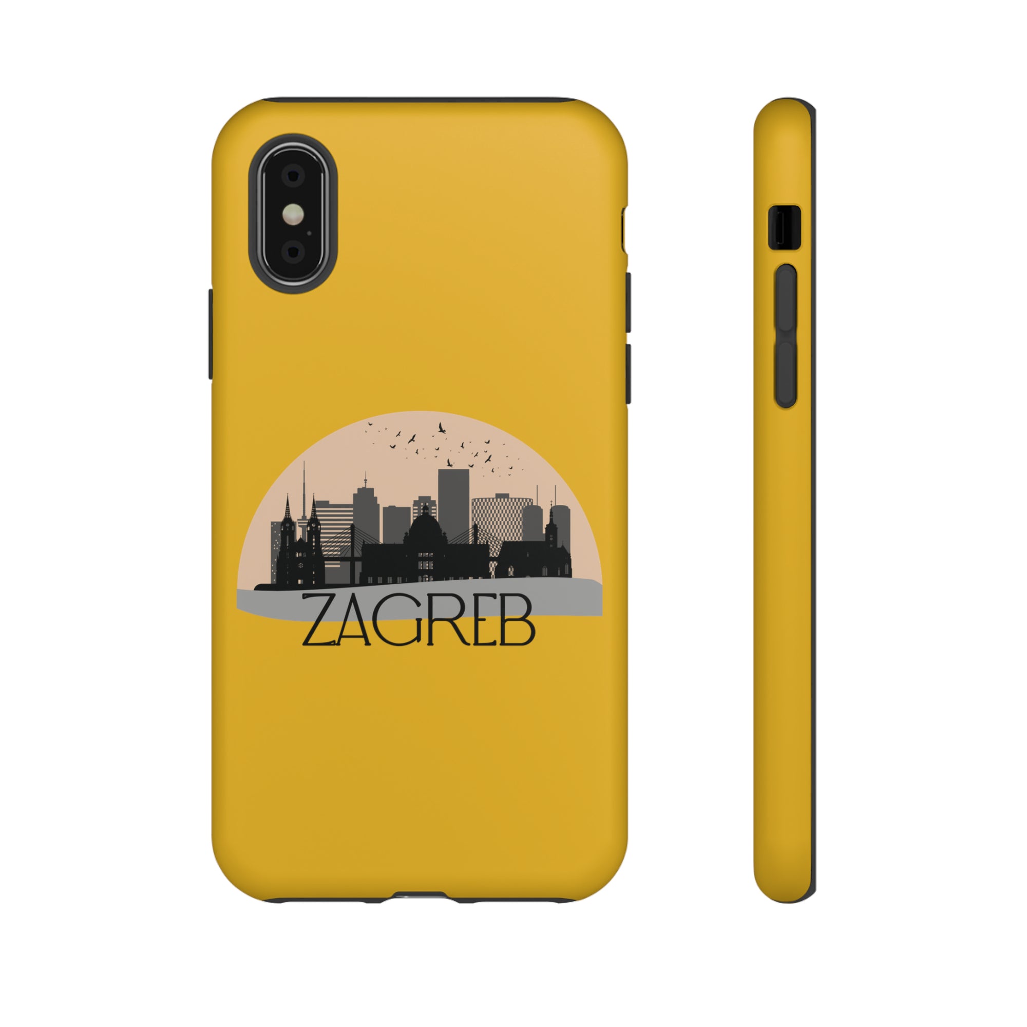 ZAGREB Phone Case - Yellow