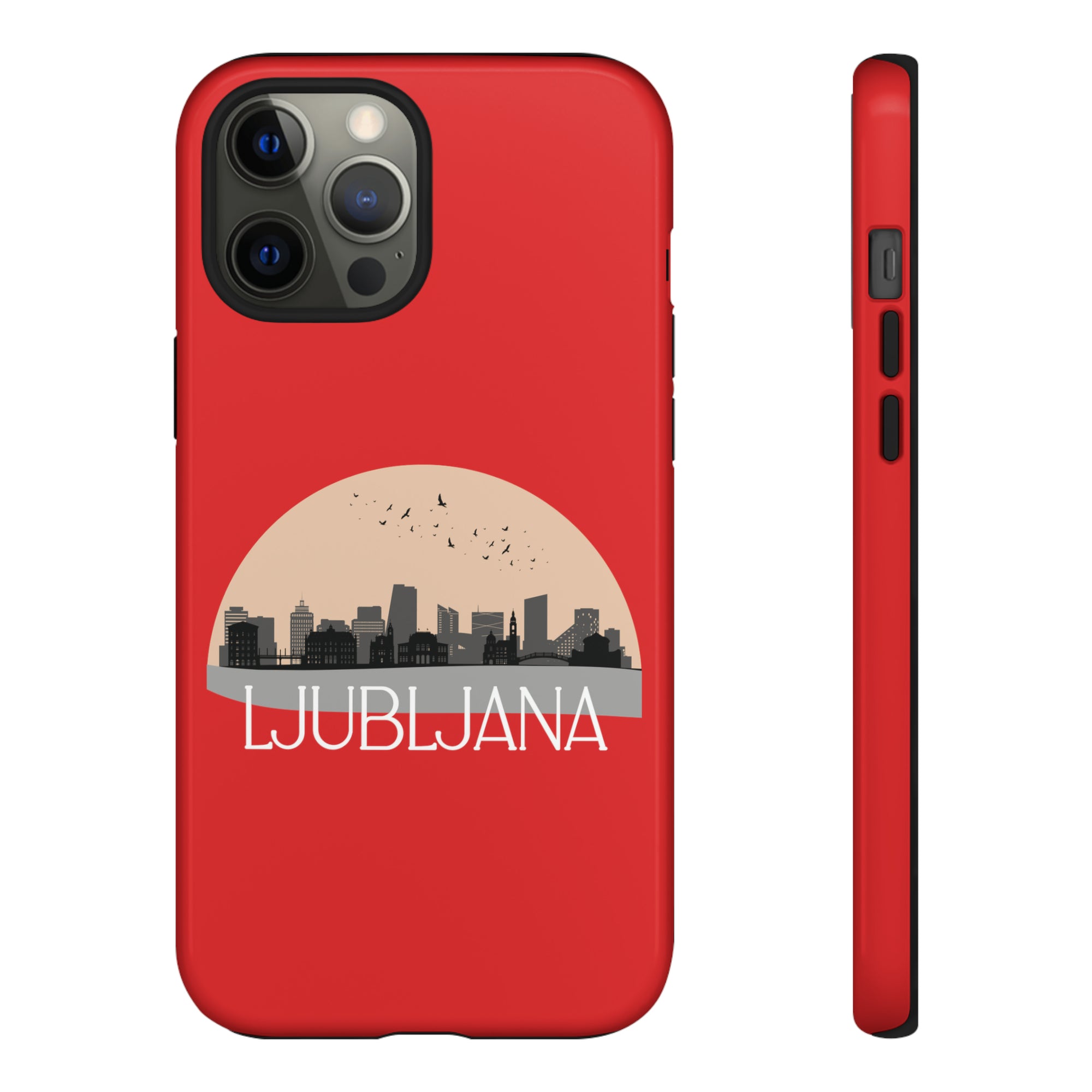 LJUBLJANA Phone Case - Red