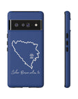 Šeher Bosno Volim Te Phone Case - Blue