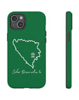 Šeher Bosno Volim Te Phone Case - Green