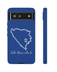 Šeher Bosno Volim Te Phone Case - Blue