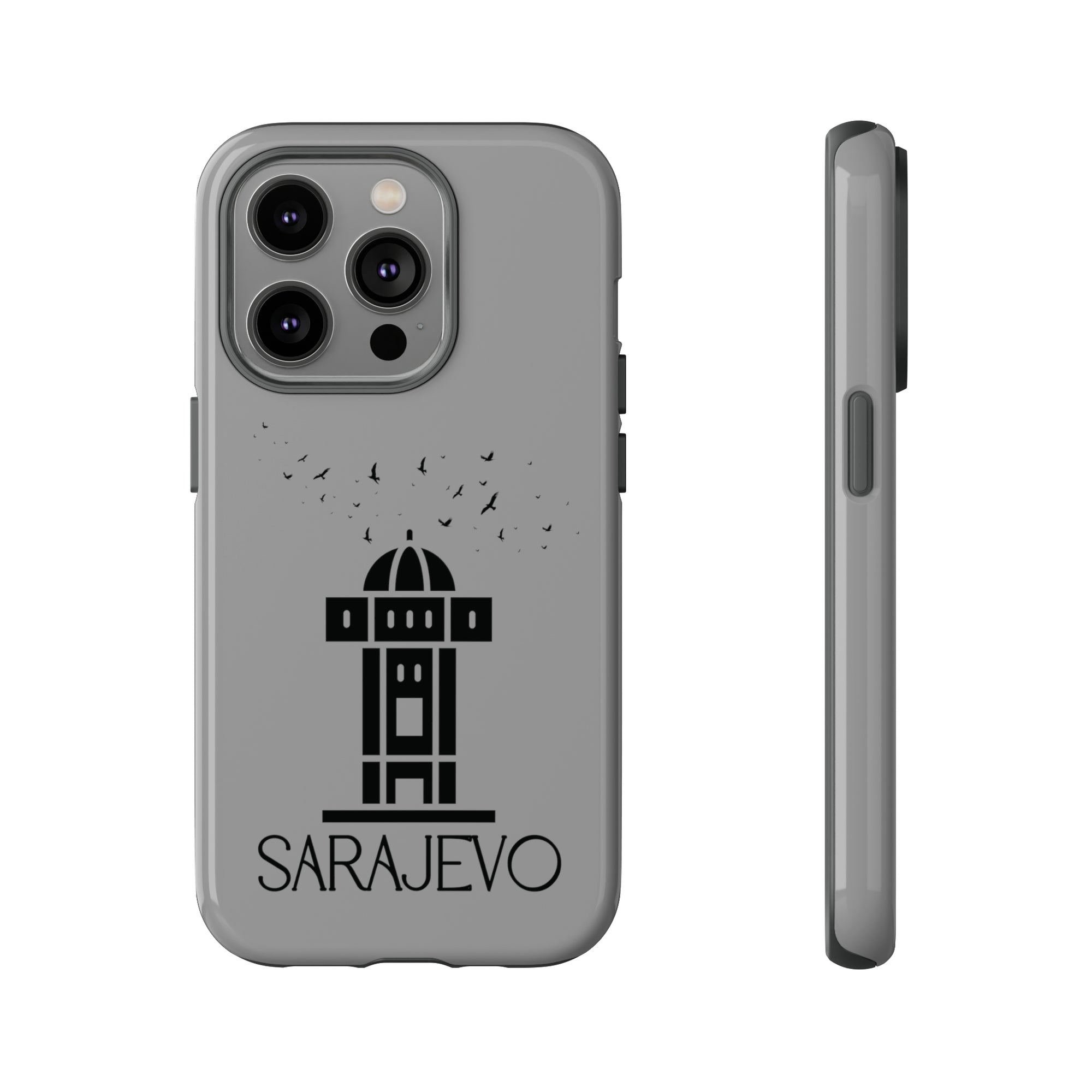 SARAJEVO SEBILJ Phone Case - Grey