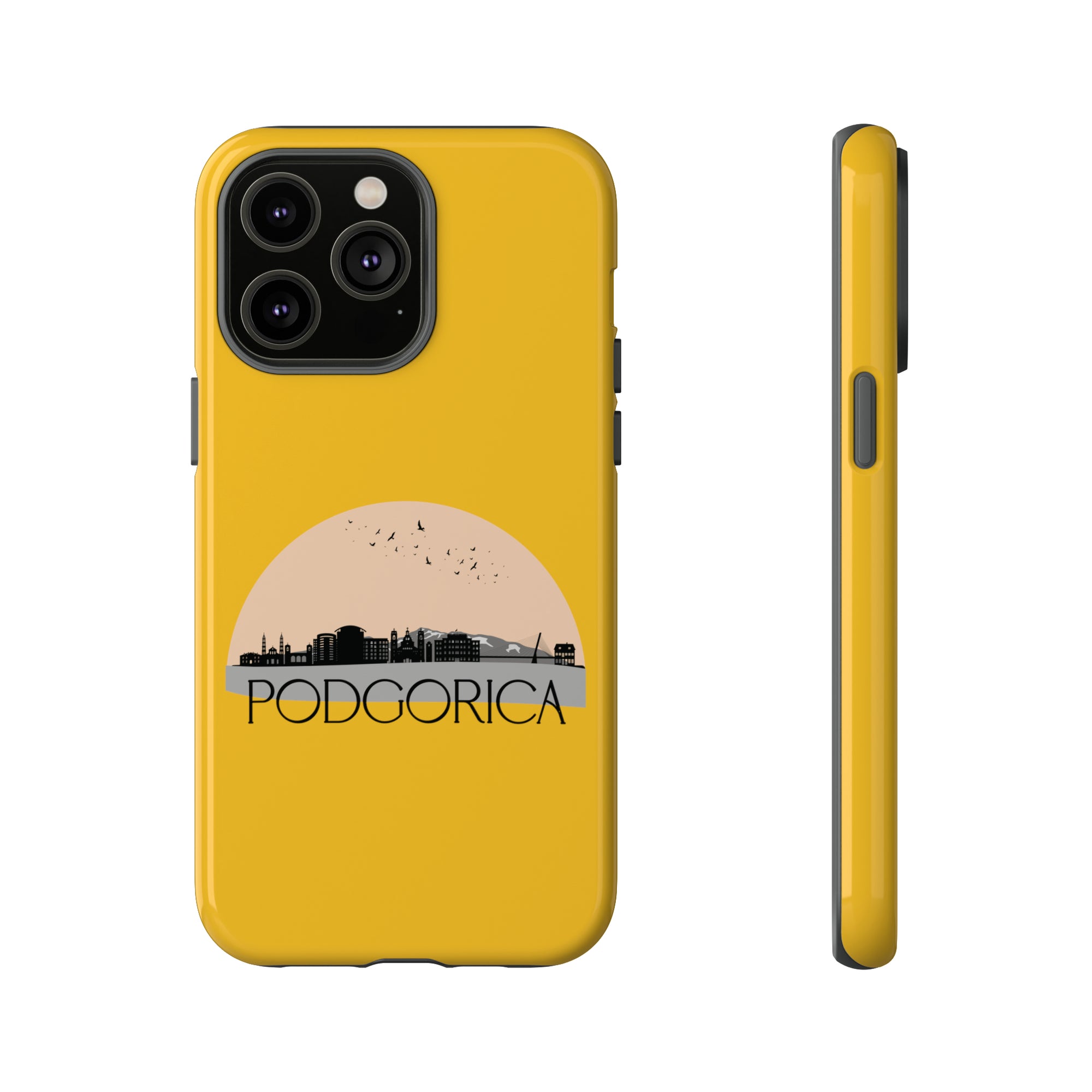 PODGORICA Phone Case - Yellow