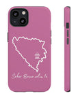 Šeher Bosno Volim Te Phone Case - Light Pink