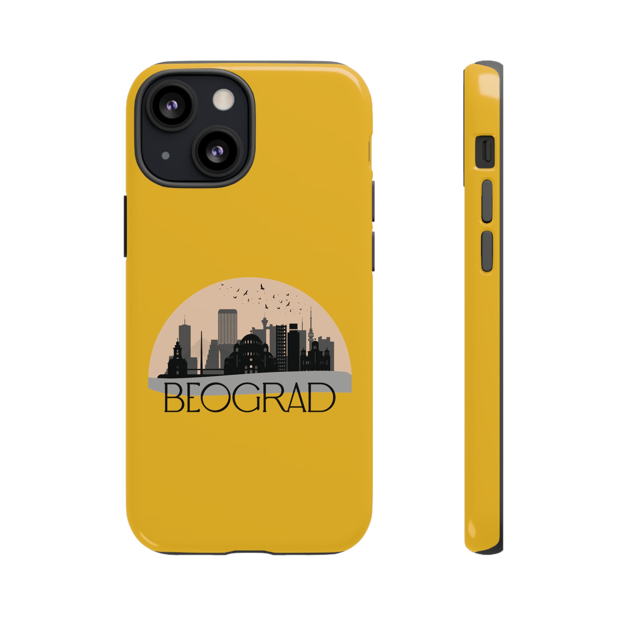 BEOGRAD Phone Case - Yellow