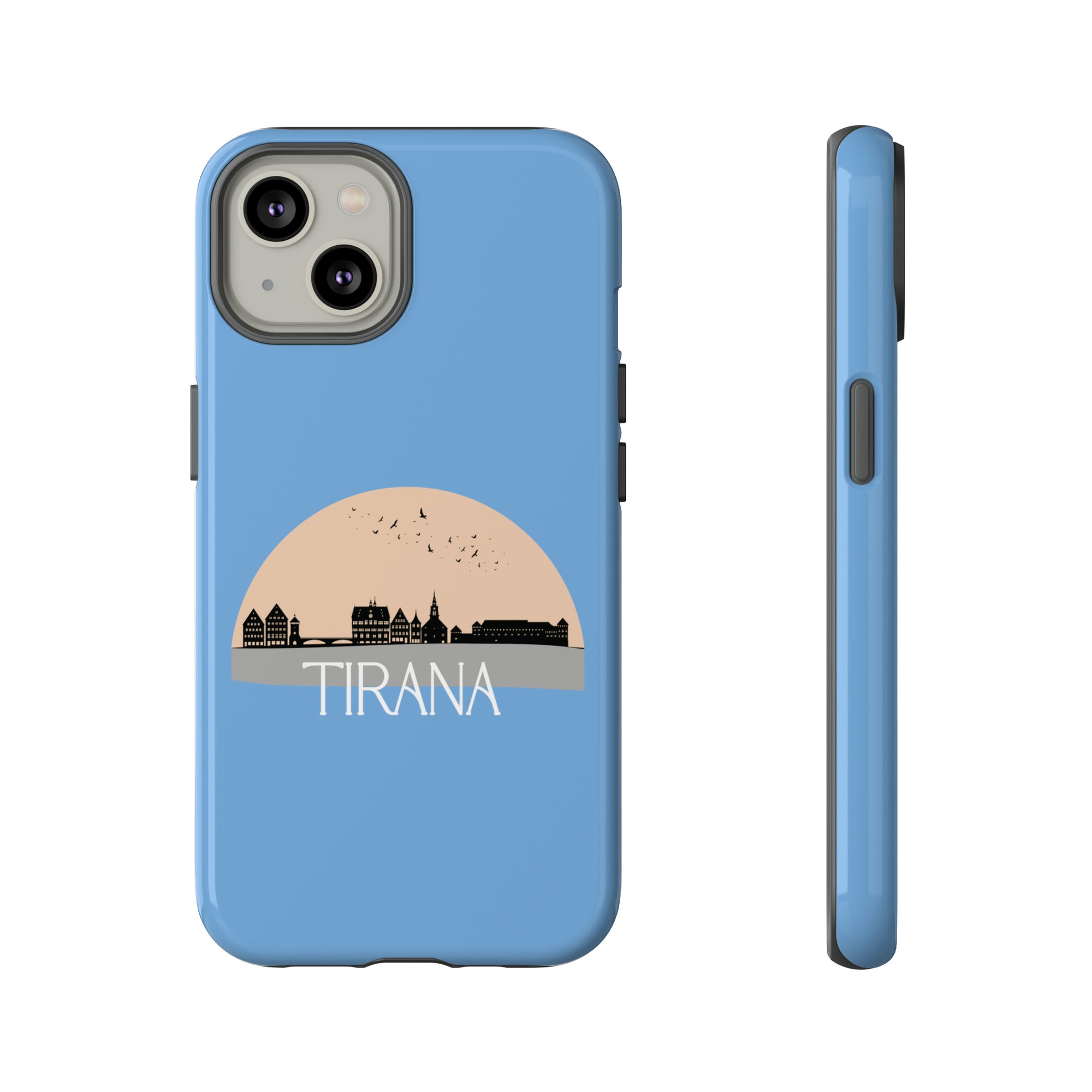 TIRANA Phone Case - Light Blue