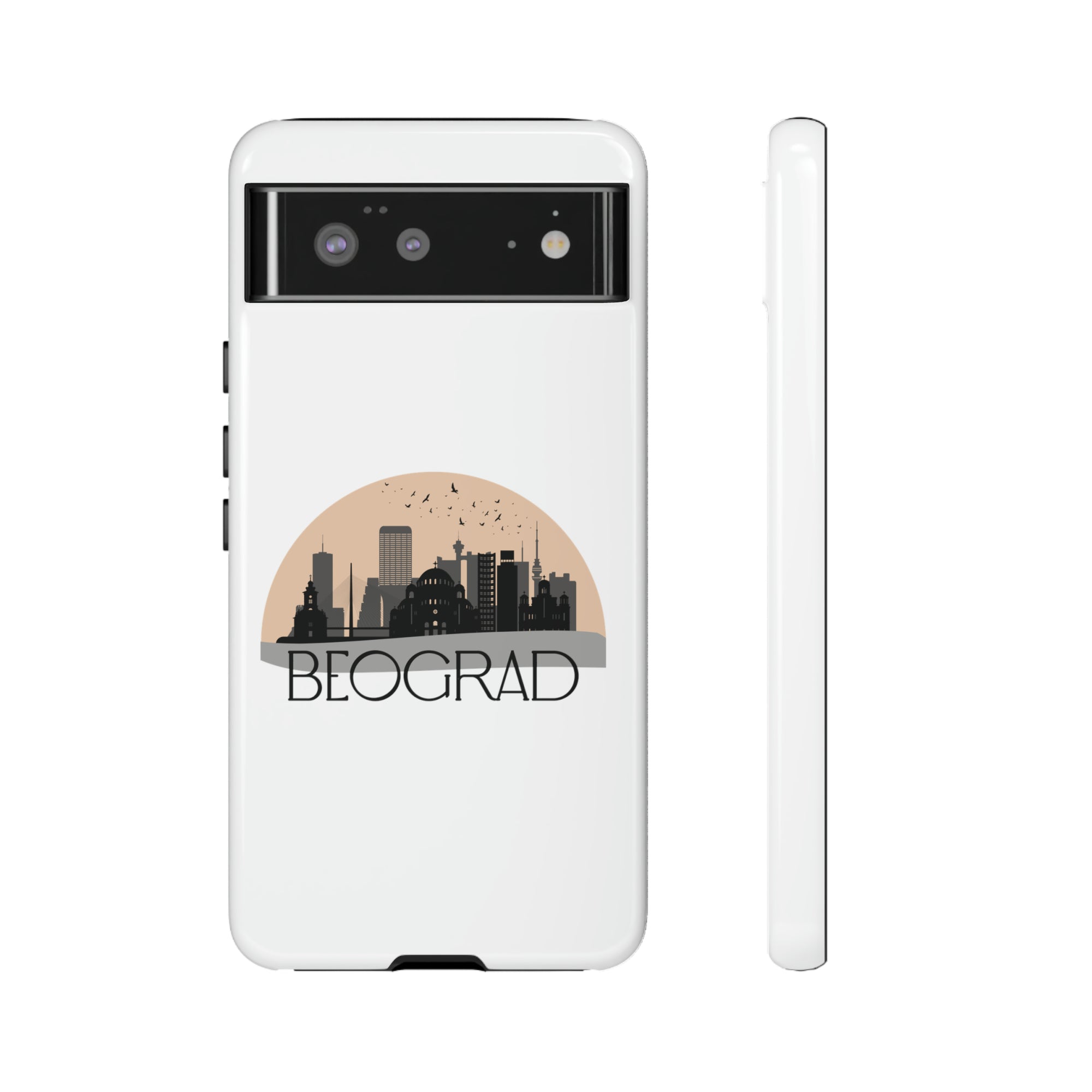 BEOGRAD Phone Case - White