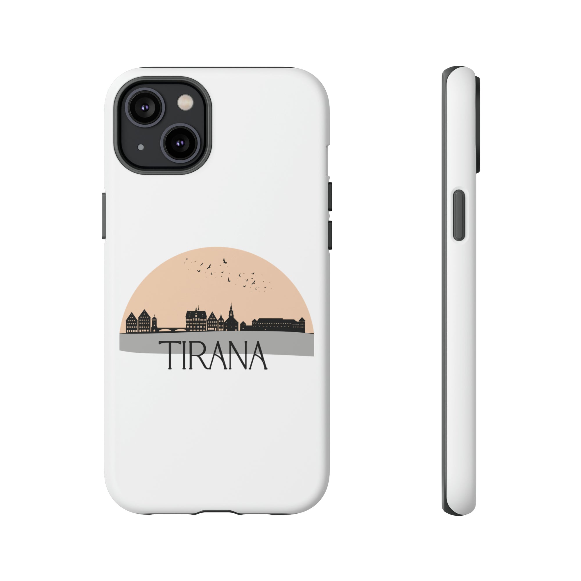 TIRANA Phone Case - White