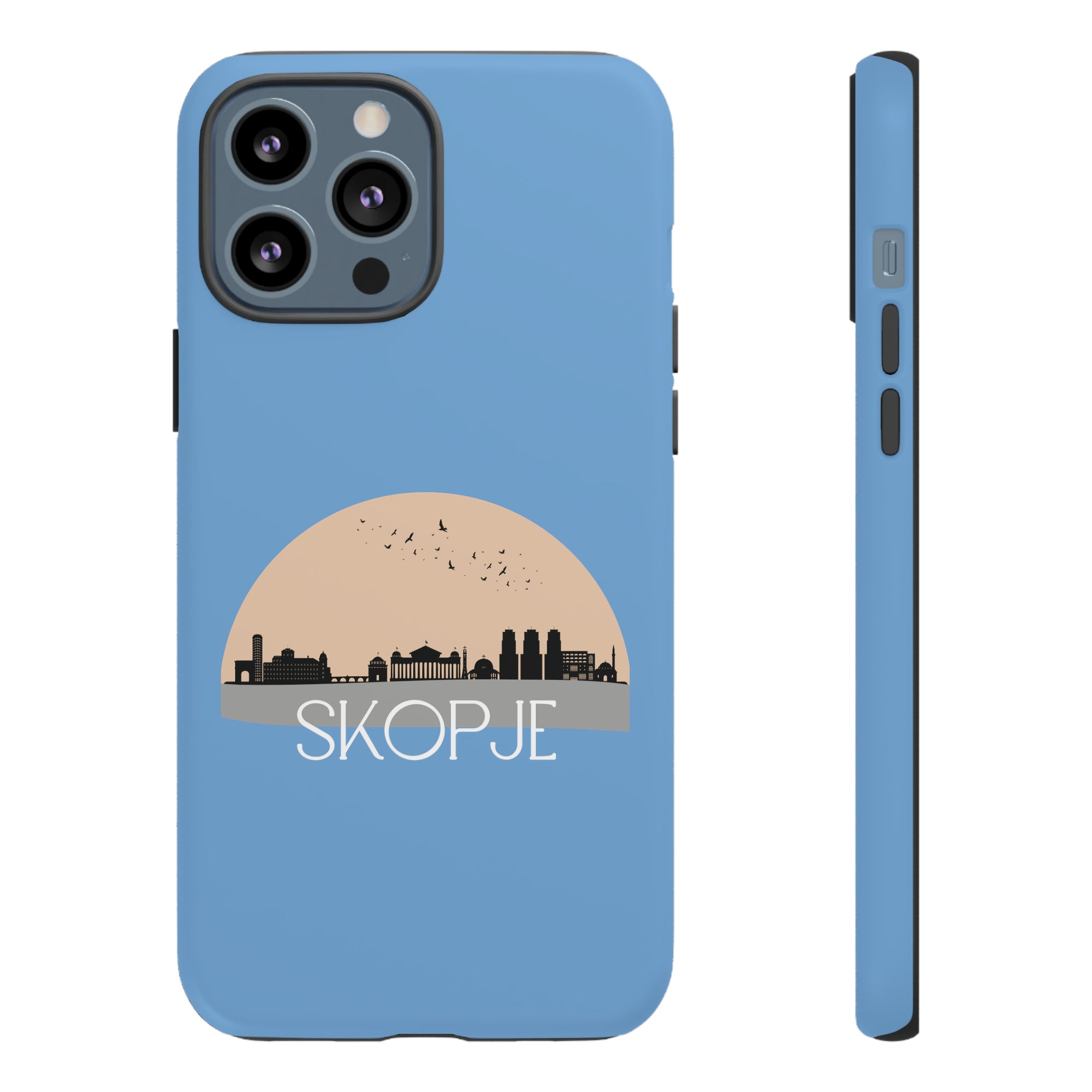 SKOPJE Phone Case - Light Blue