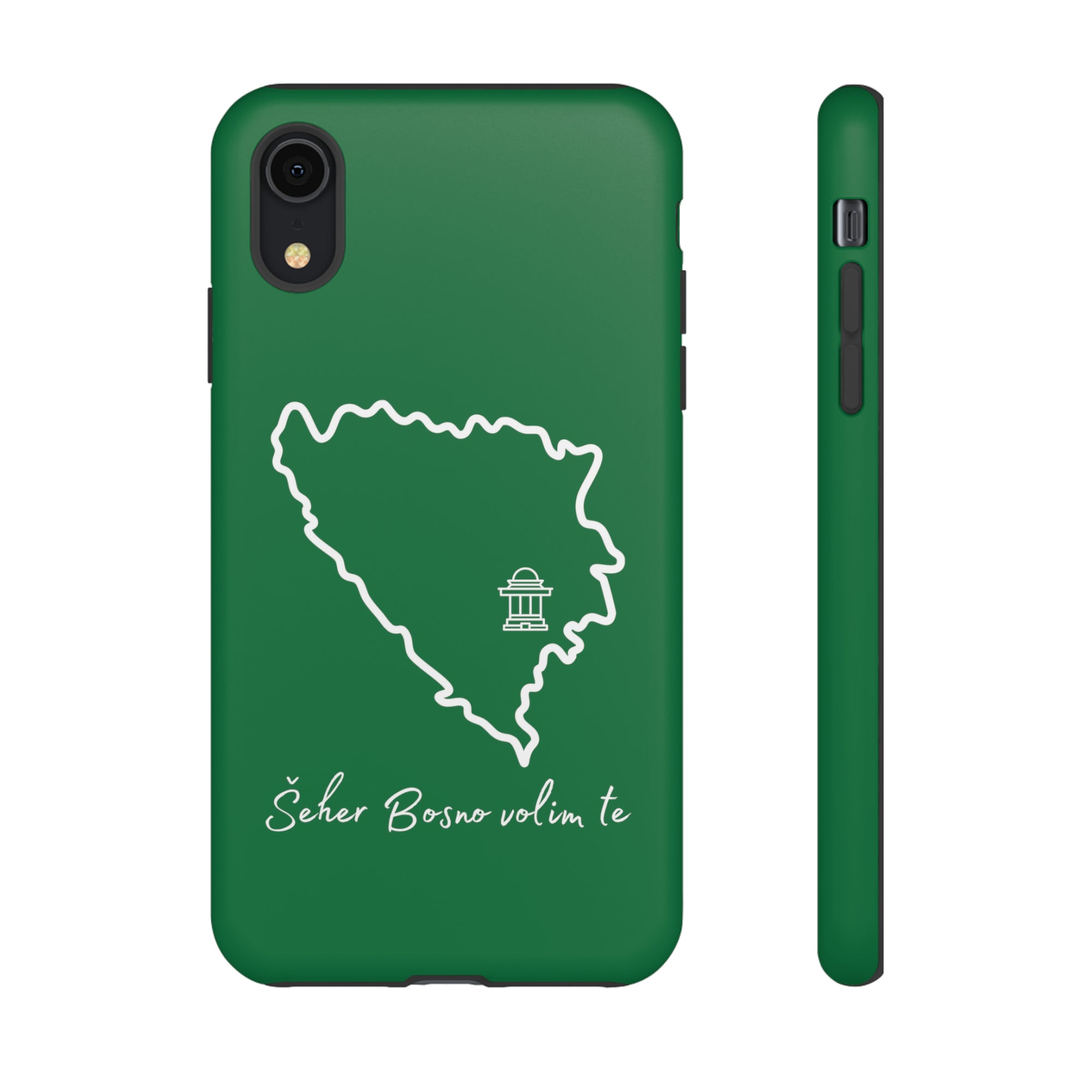 Šeher Bosno Volim Te Phone Case - Green